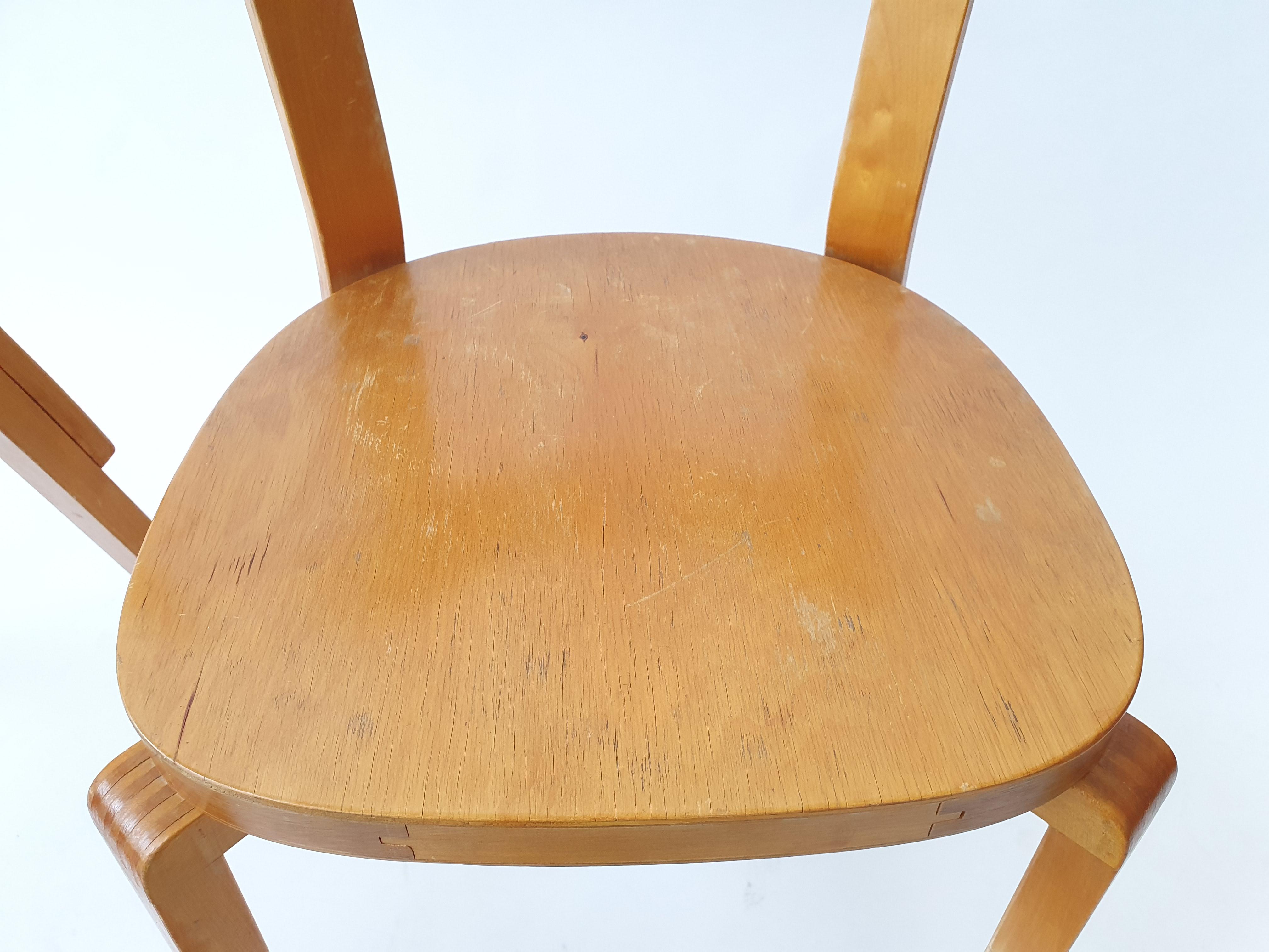 Alvar Aalto chairs 1940s by Artek model 69 12