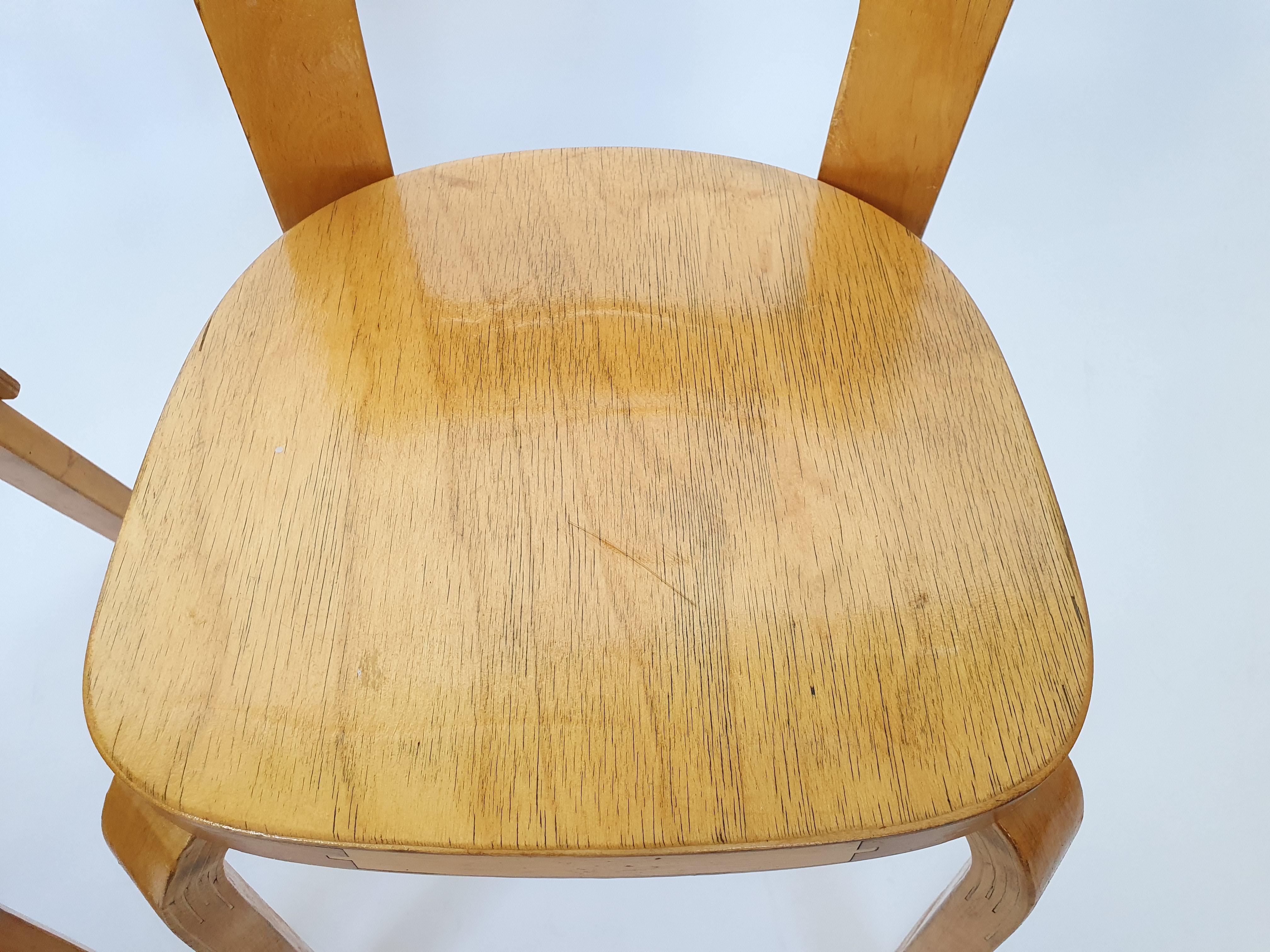 Betulla Sedie Alvar Aalto Artek A65 anni '50 in vendita