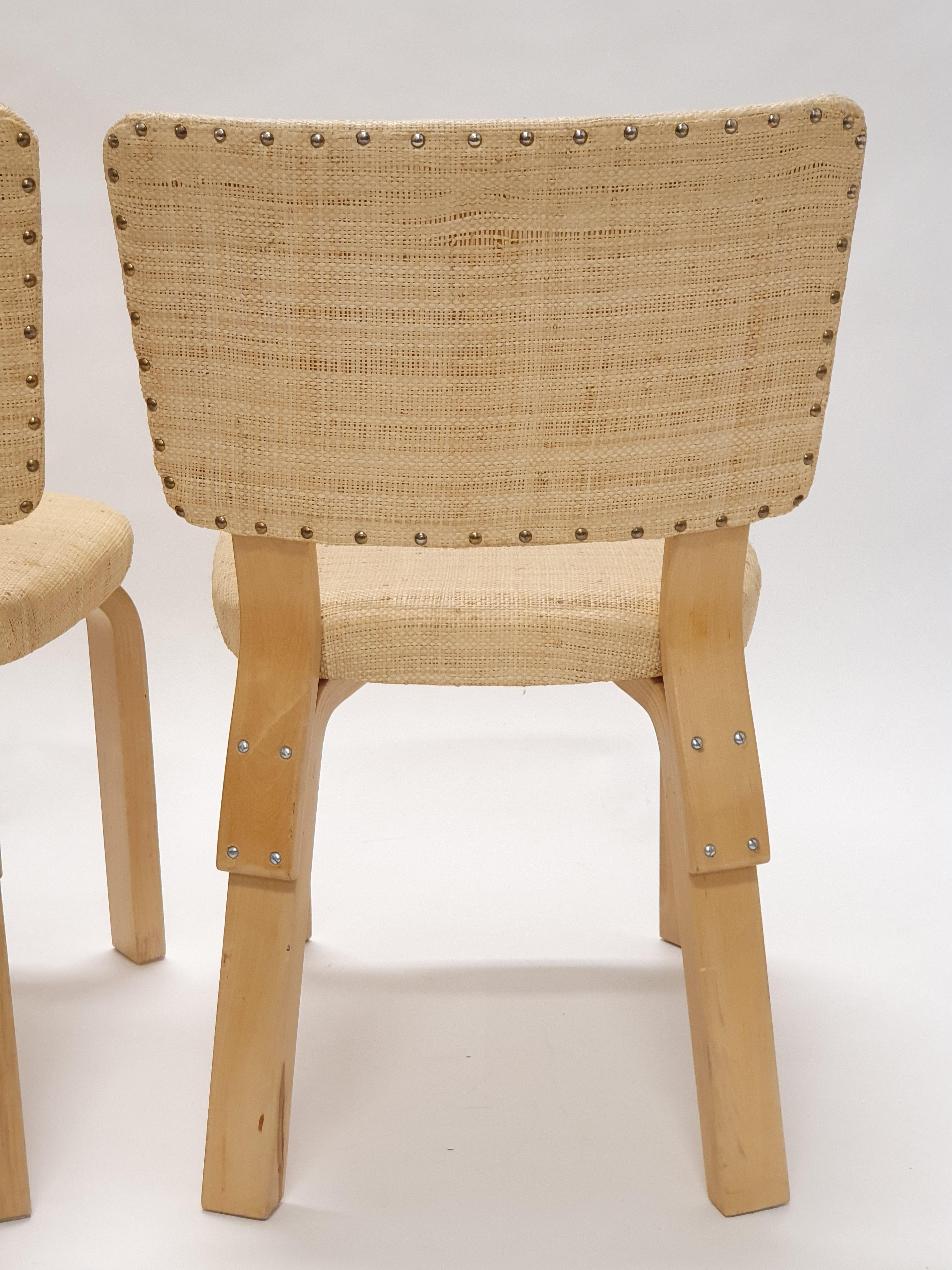 Alvar Aalto chairs model 62 by Artek 2 pcs 3