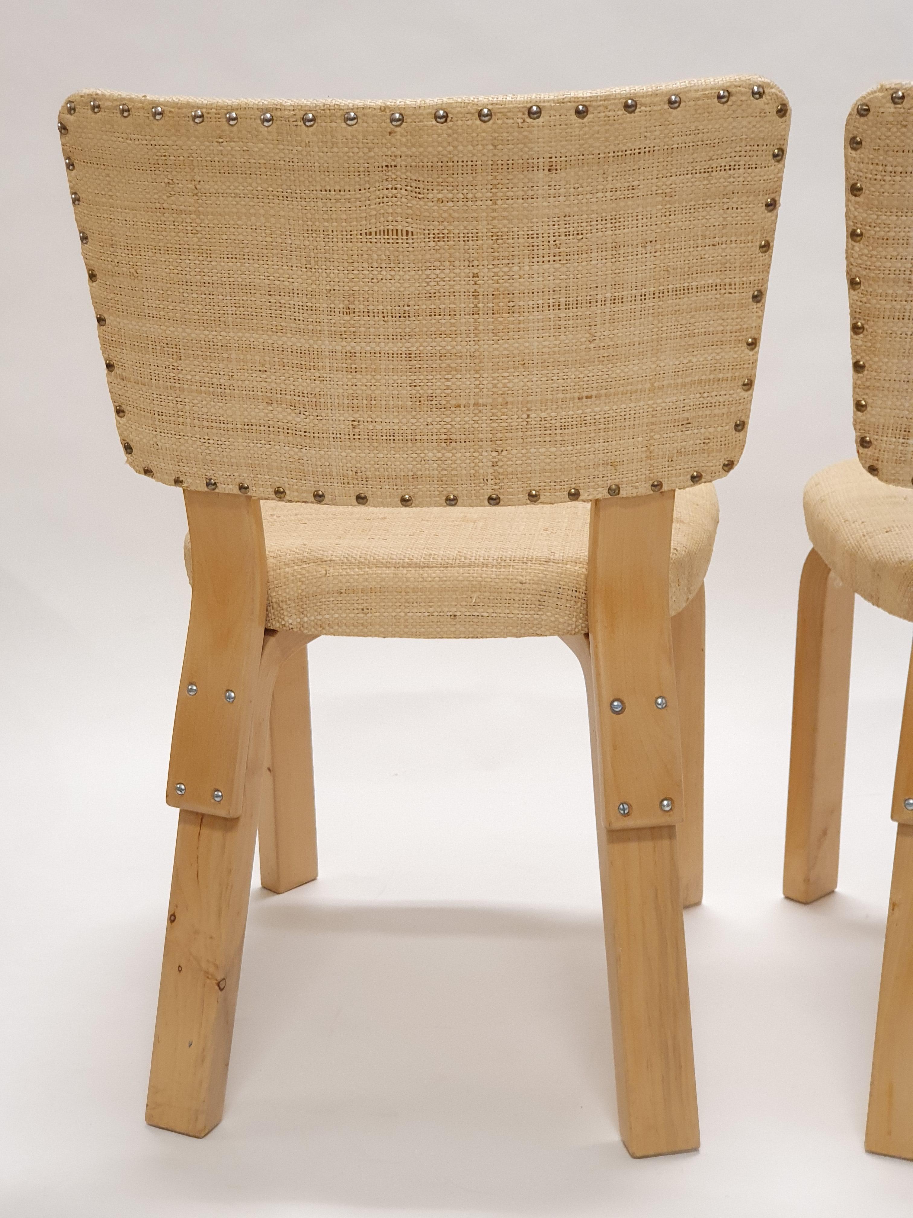 Alvar Aalto chairs model 62 by Artek 2 pcs 5