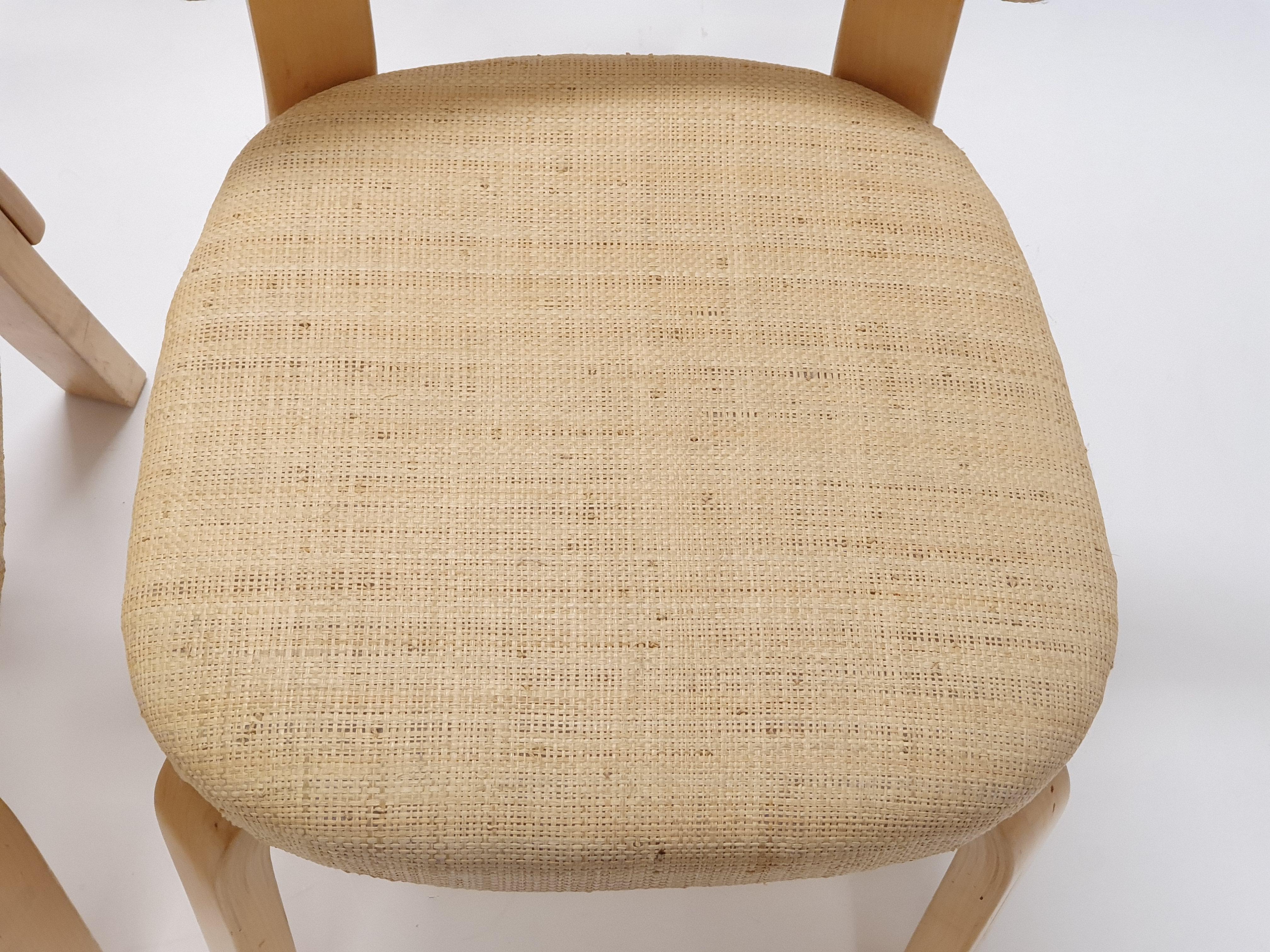 Alvar Aalto chairs model 62 by Artek 2 pcs 8