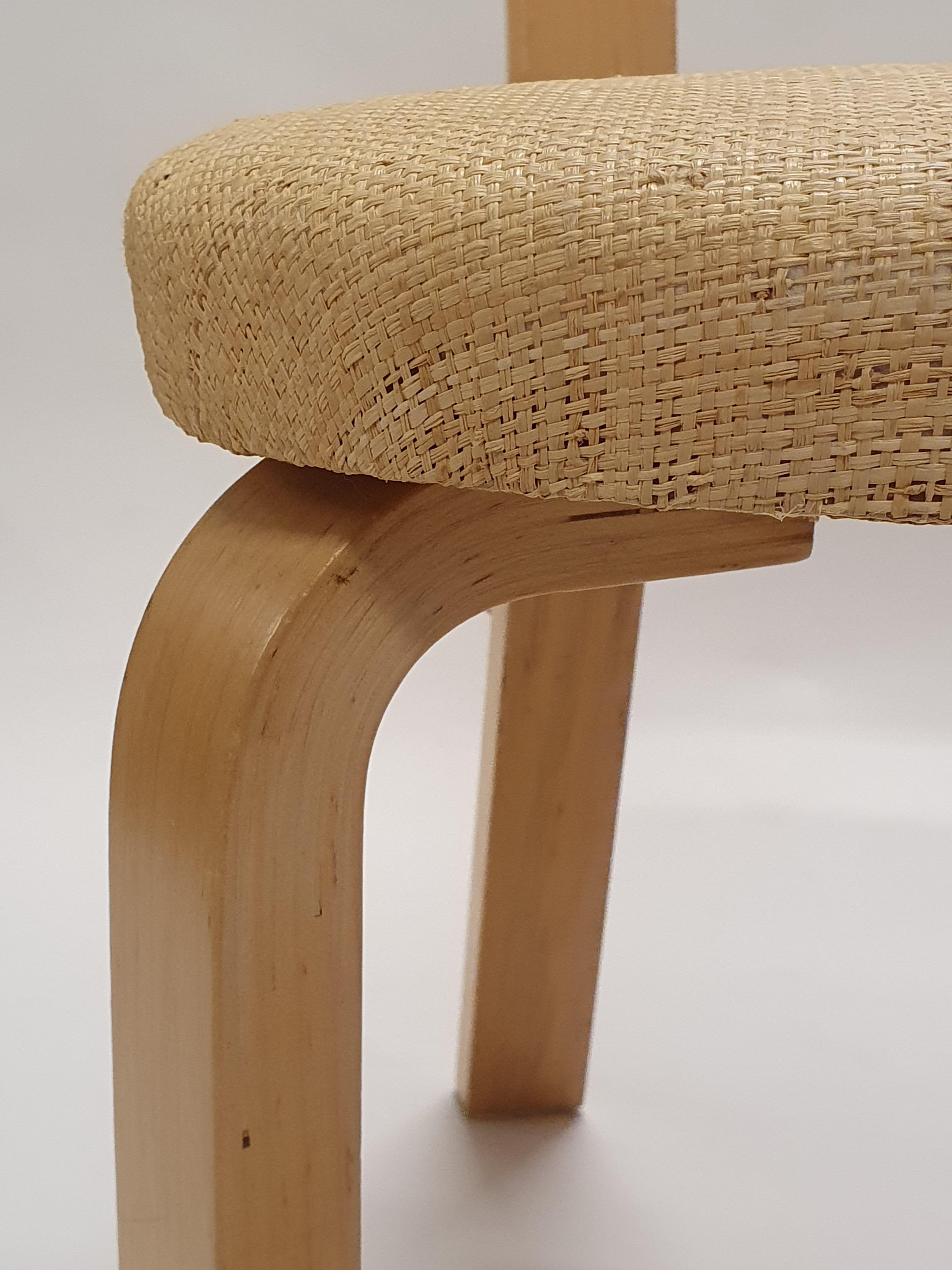 Alvar Aalto chairs model 62 by Artek 2 pcs 13