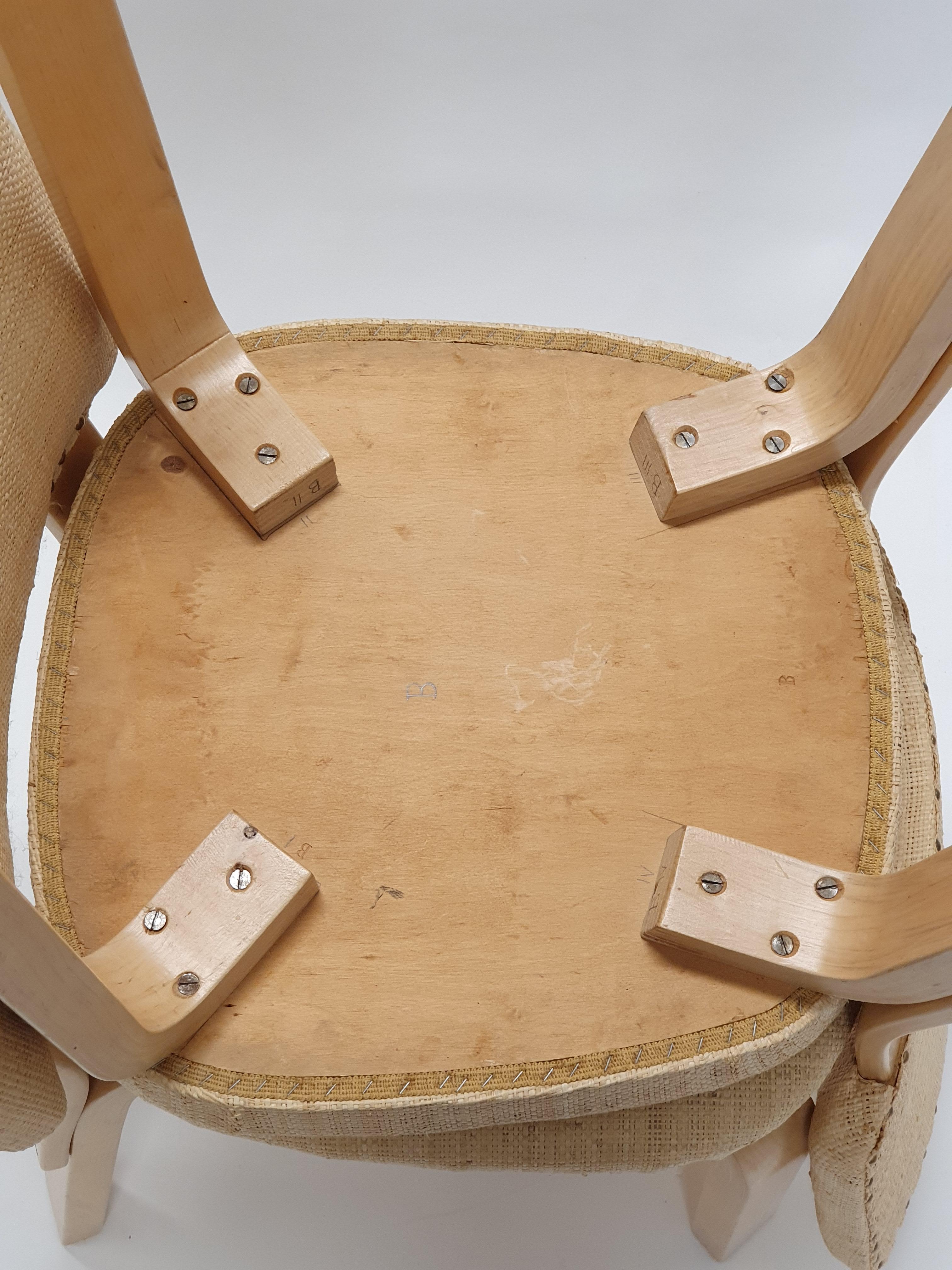 Alvar Aalto chairs model 62 by Artek 2 pcs 1