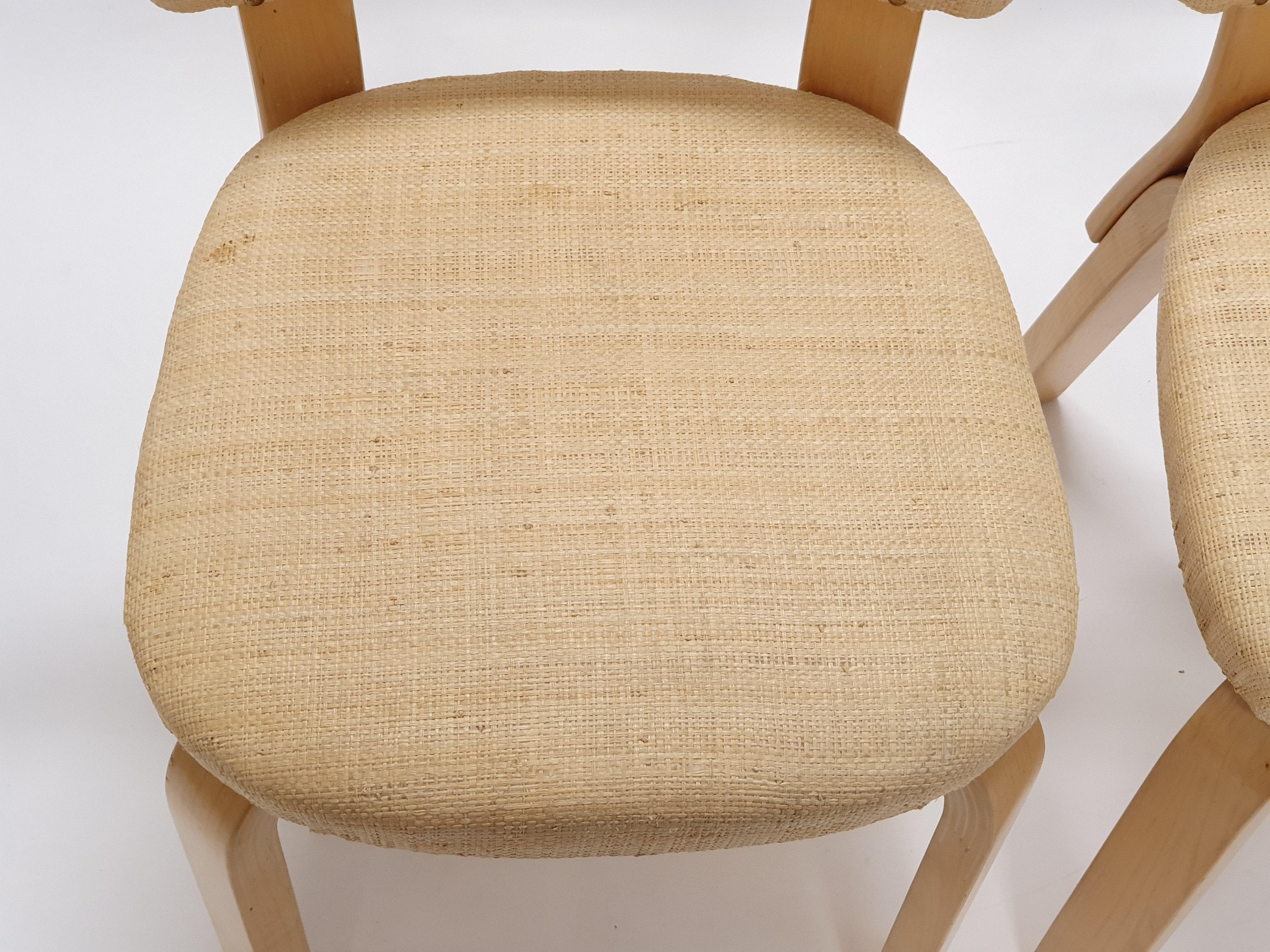 Alvar Aalto chairs model 62 by Artek 2 pcs 2