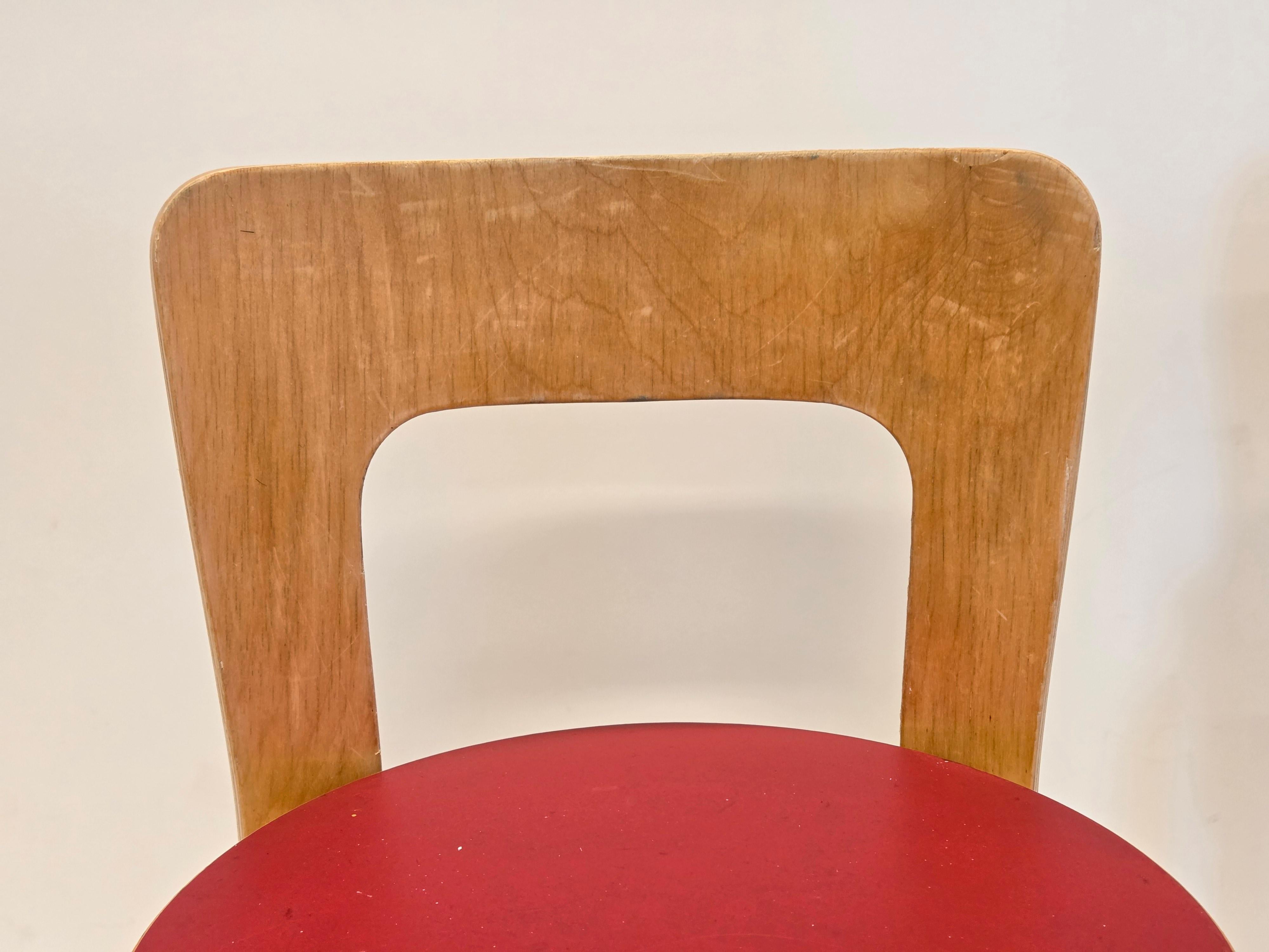 Chaises Alvar Aalto+Aalto modèle 65 par Artek années 1960 en vente 3