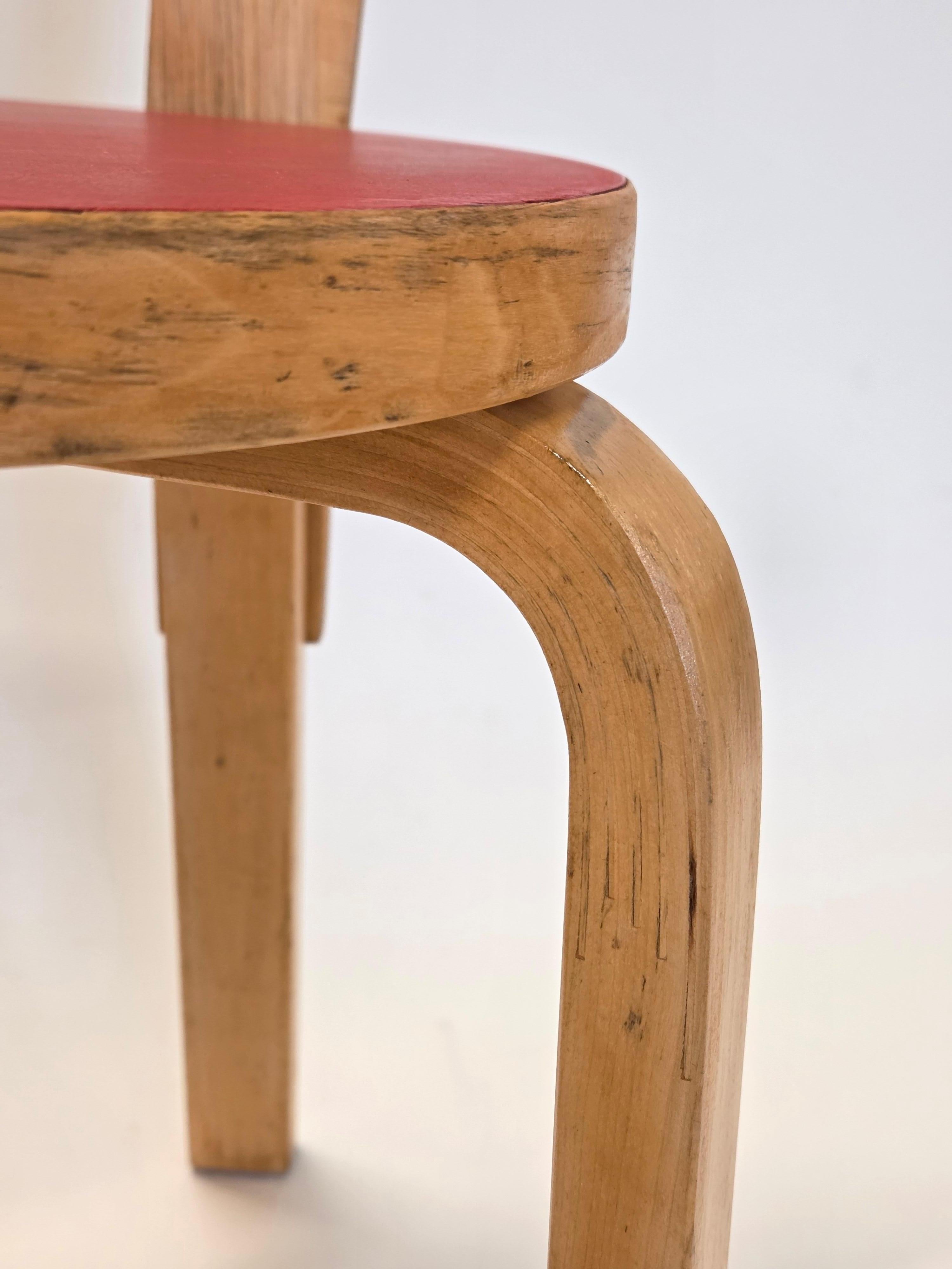 Chaises Alvar Aalto+Aalto modèle 65 par Artek années 1960 en vente 4