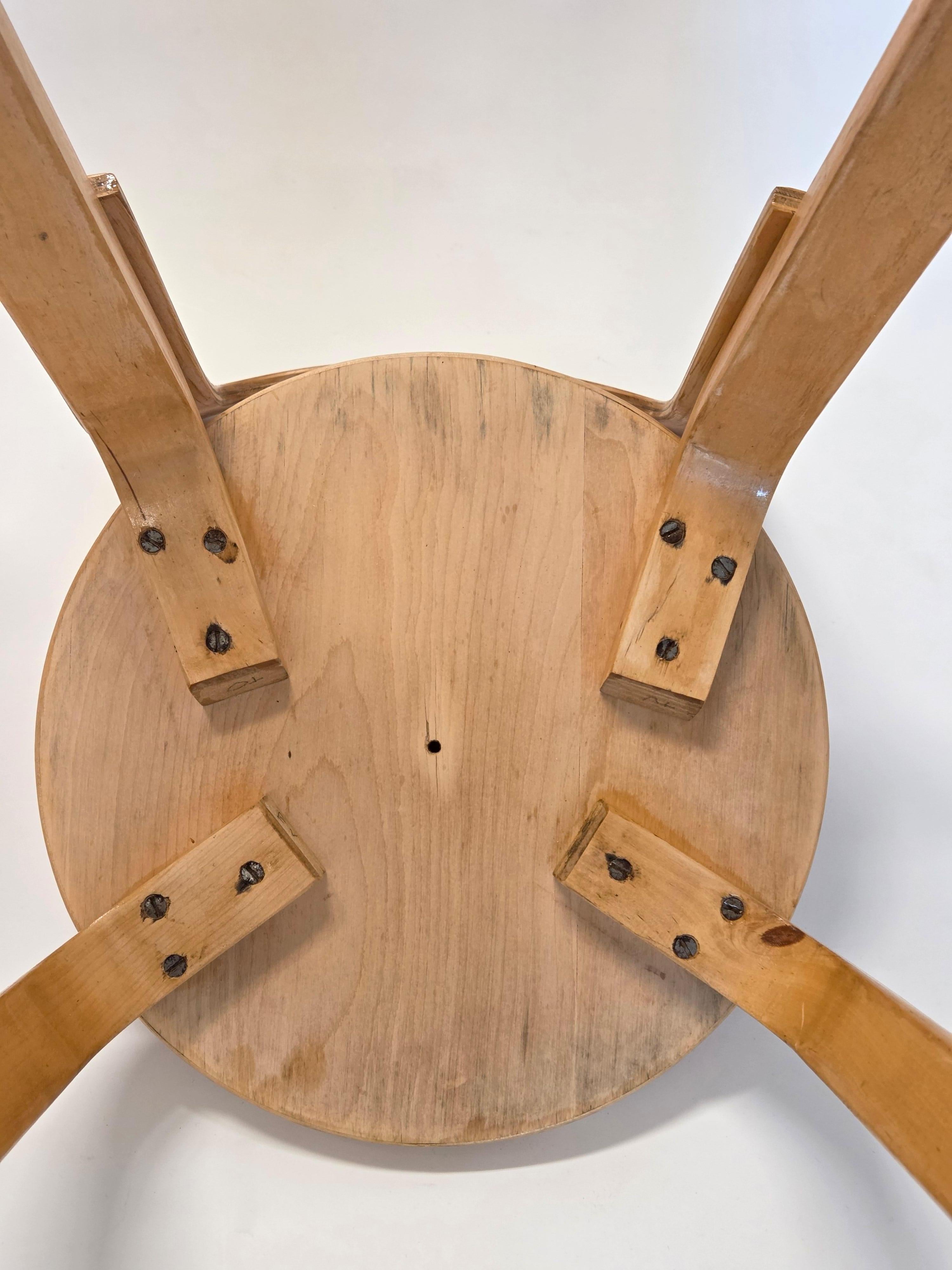 Chaises Alvar Aalto+Aalto modèle 65 par Artek années 1960 en vente 9