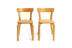 Alvar Aalto chairs model 69 2 pcs