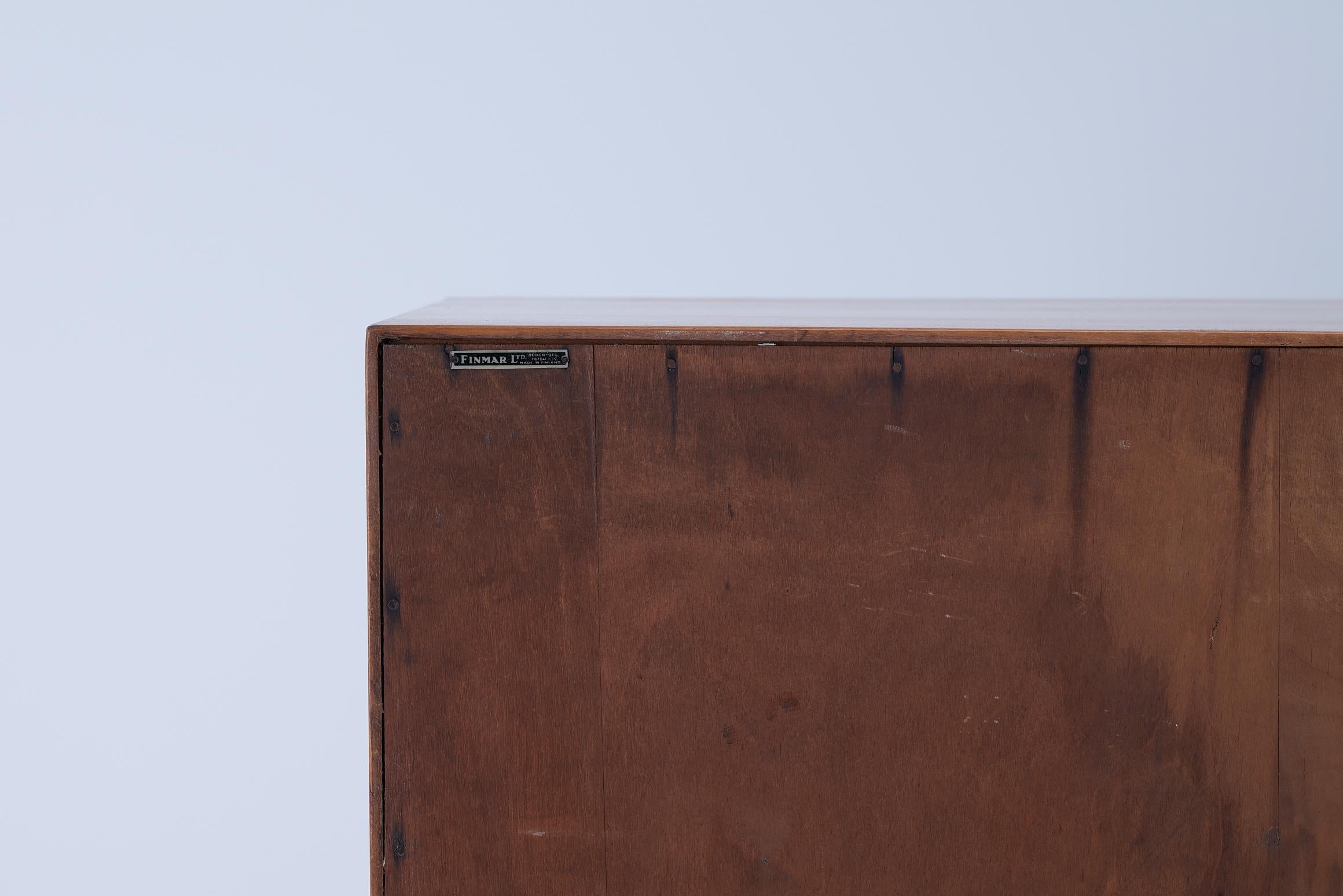 Alvar Aalto - Cómoda de abedul Etiqueta Finmar c1935 siglo XX en venta