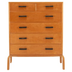 Alvar Aalto - Chest of Drawers in Birch Finmar Label c1935