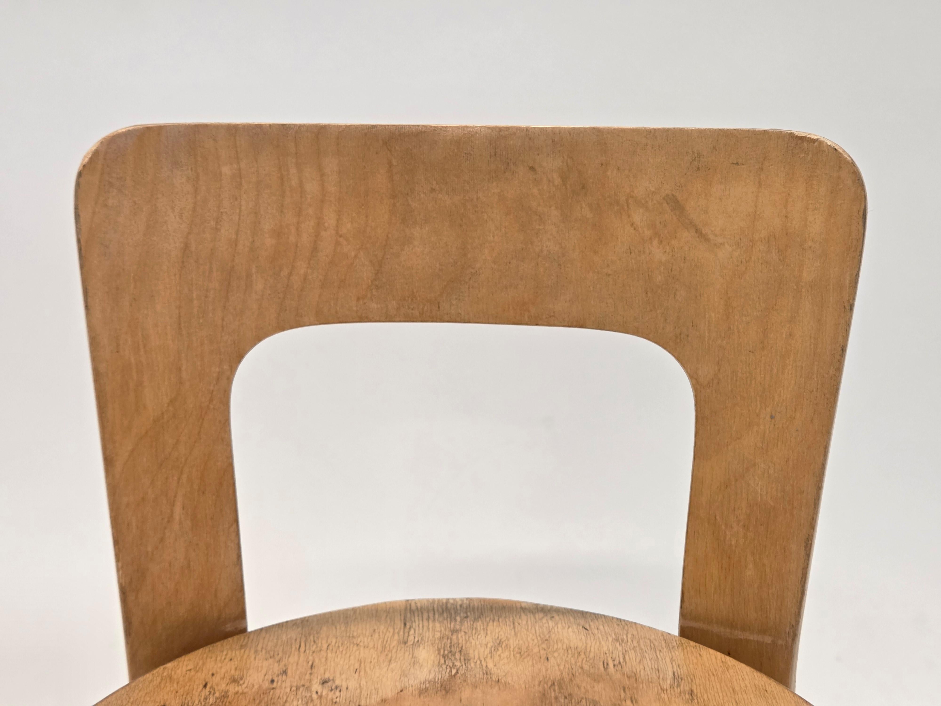 Bouleau Chaise d'enfant Alvar Aalto+Aalto Model No65 by Artek 1960s en vente