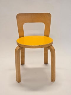 Alvar Aalto Children's Chair model N65 by Artek