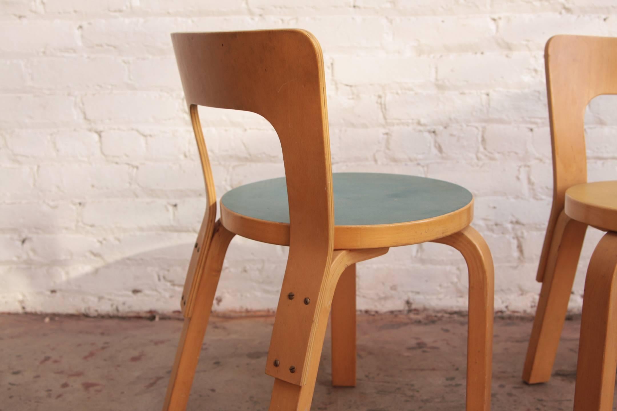20th Century Alvar Aalto Children's Table and Chairs