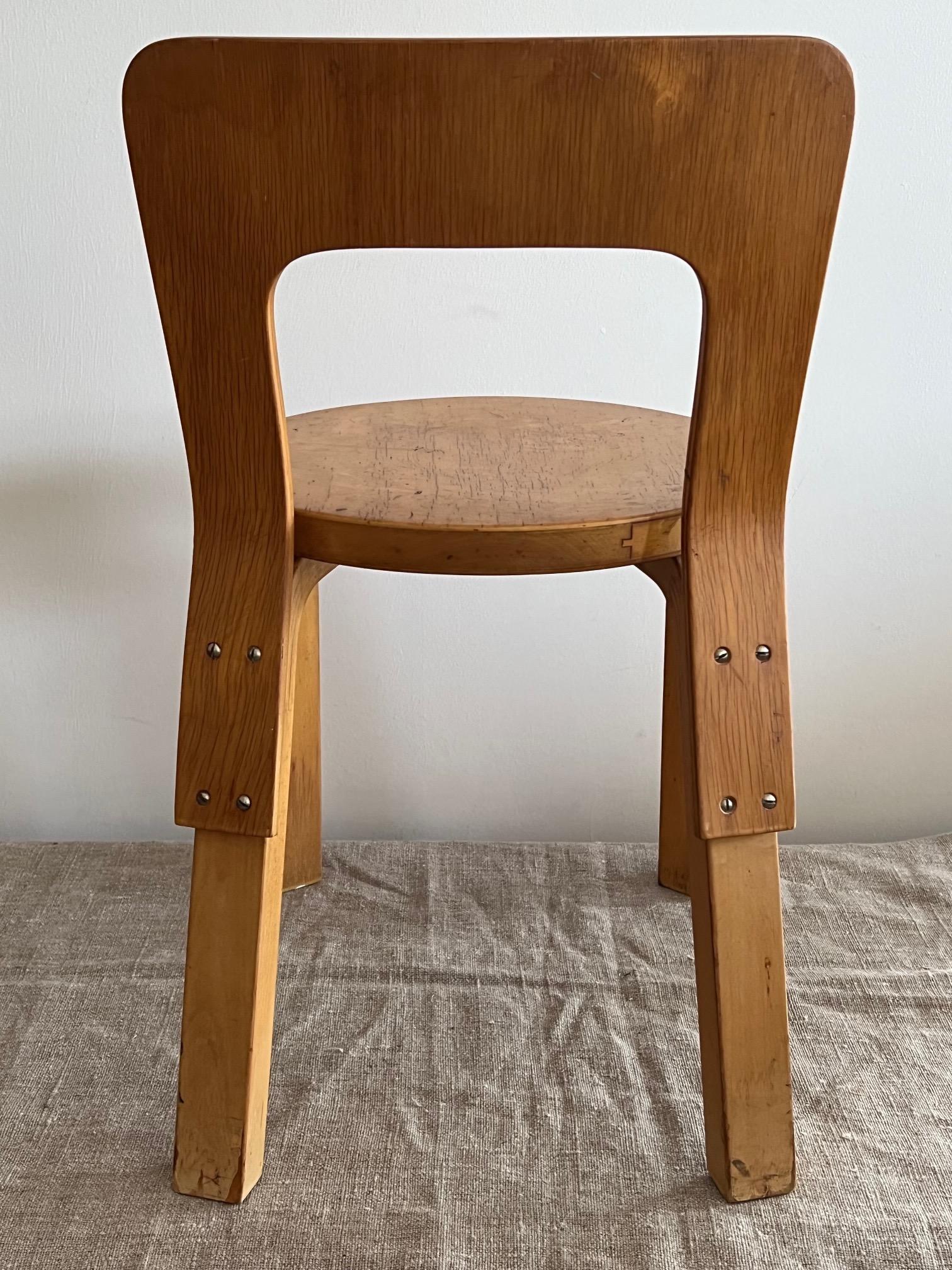 Finnish Alvar Aalto Child's Chair N65