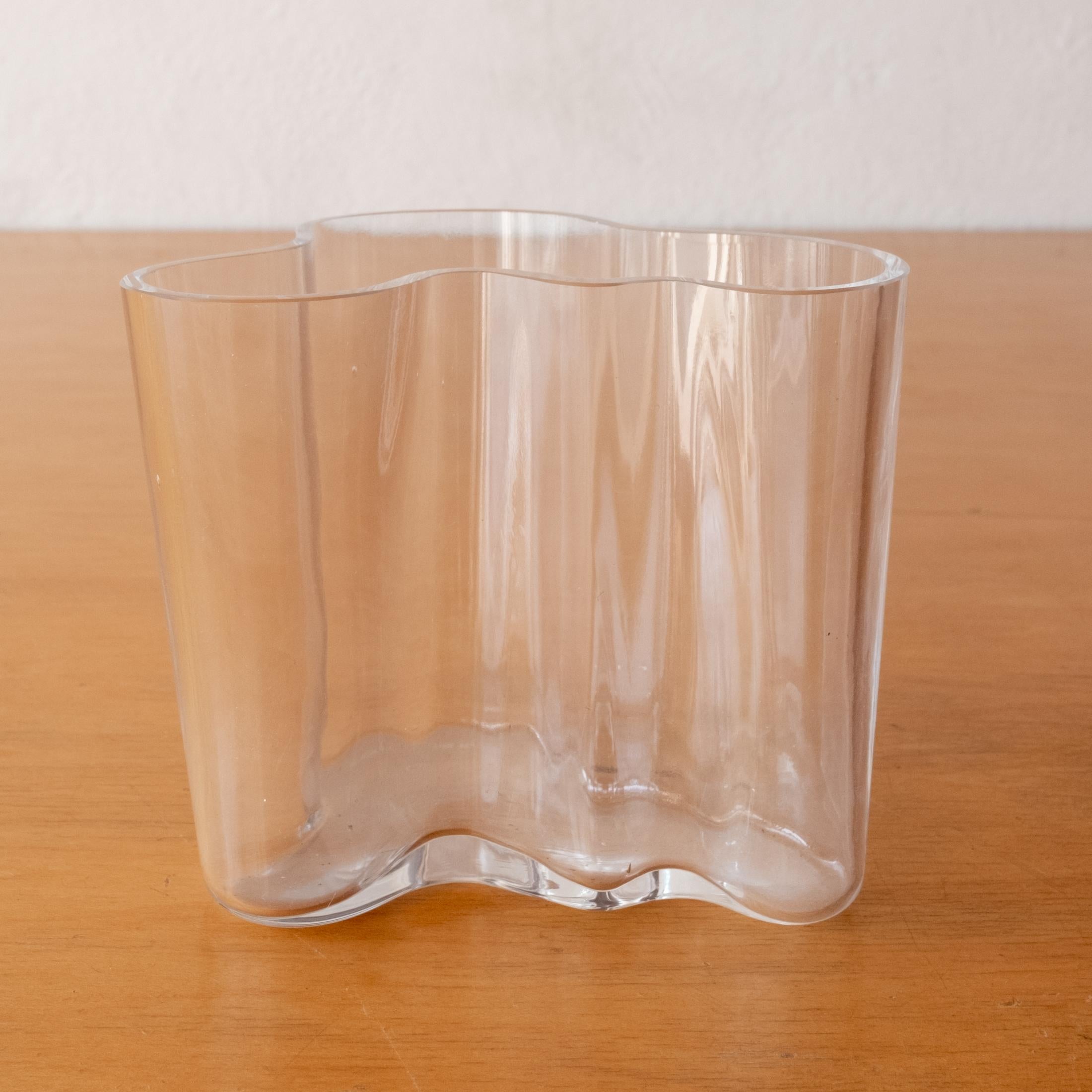 Alvar Aalto Clear Glass Amorphic 
