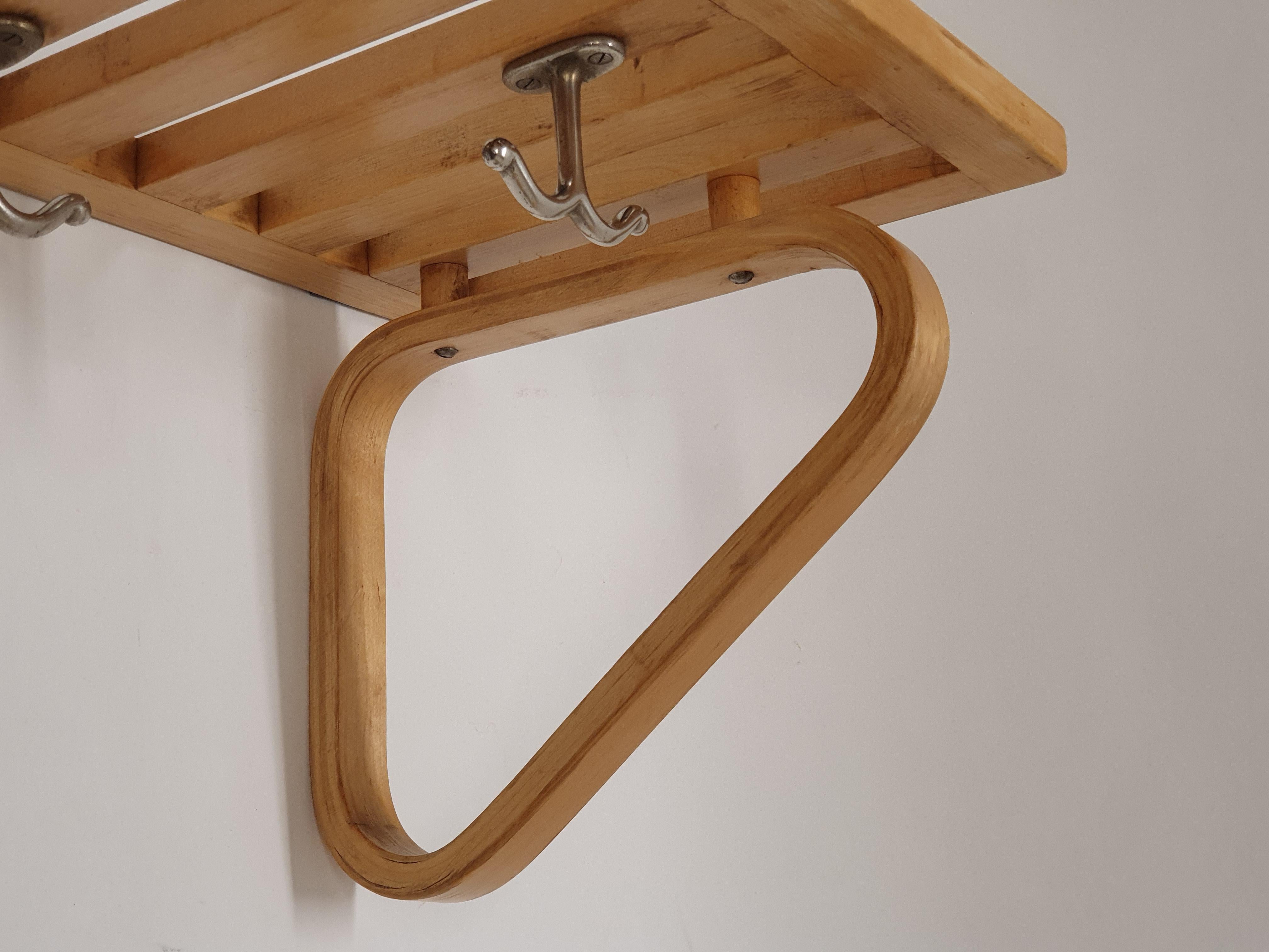 Metal Alvar Aalto Coat Rack 113 by Artek 1940s