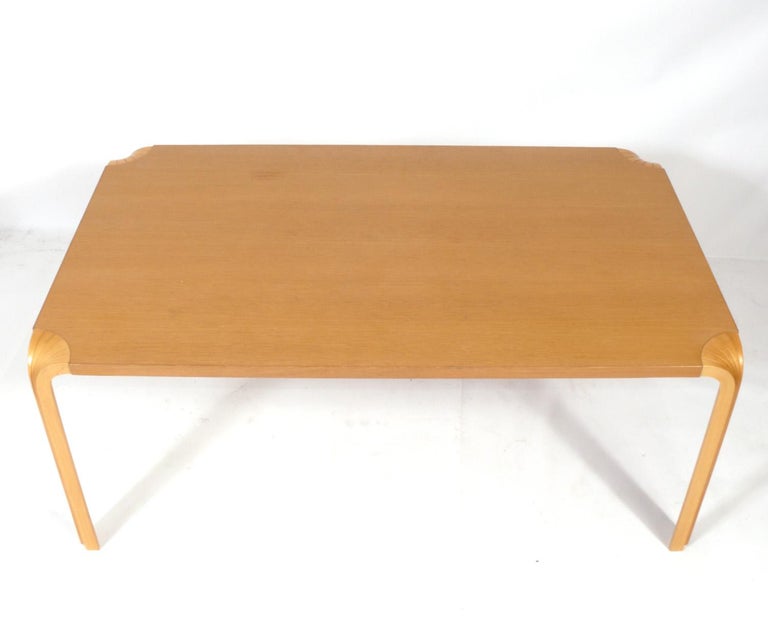 Mid-Century Modern Alvar Aalto Coffee Table  For Sale