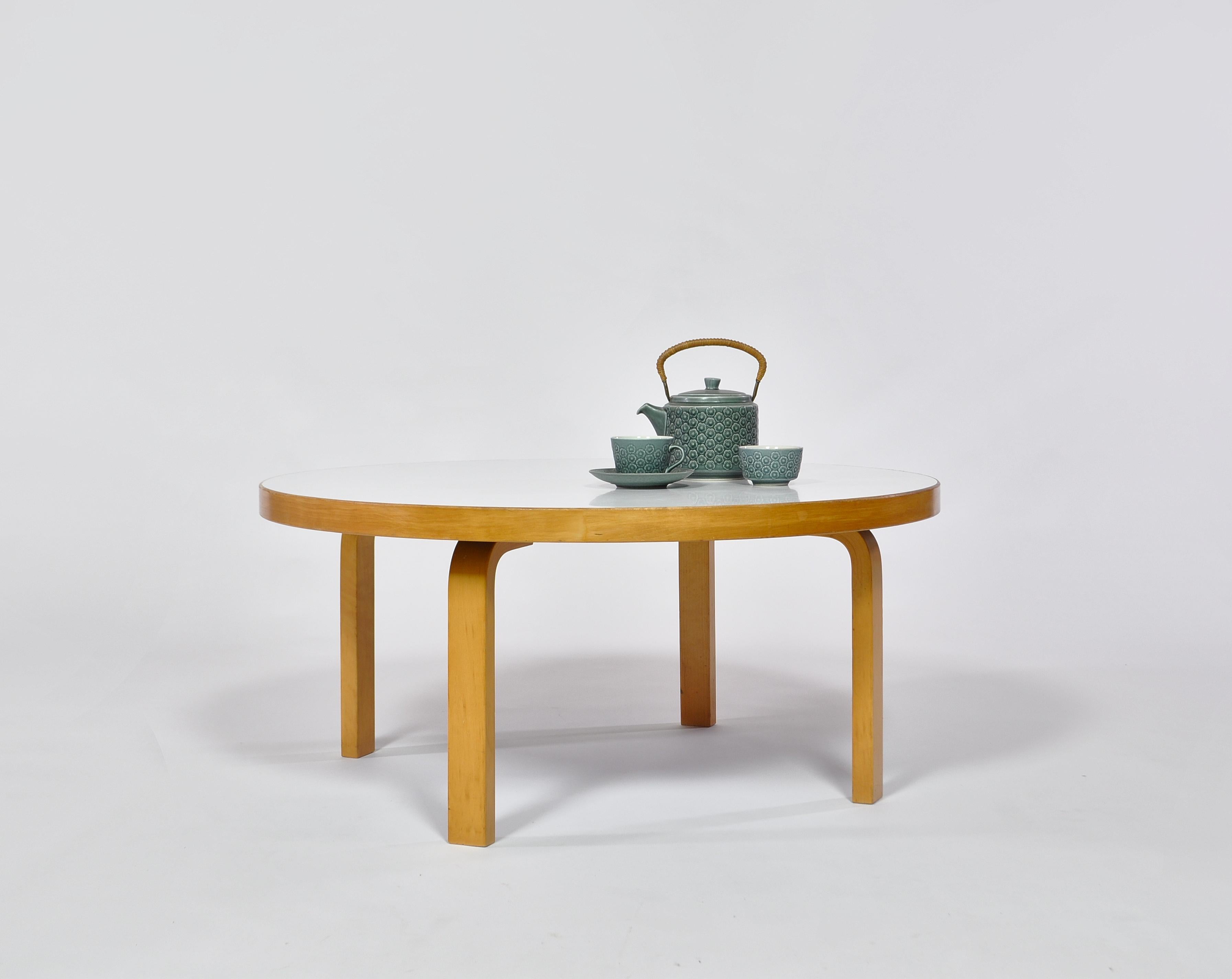 Late 20th Century Alvar Aalto Coffee Table 