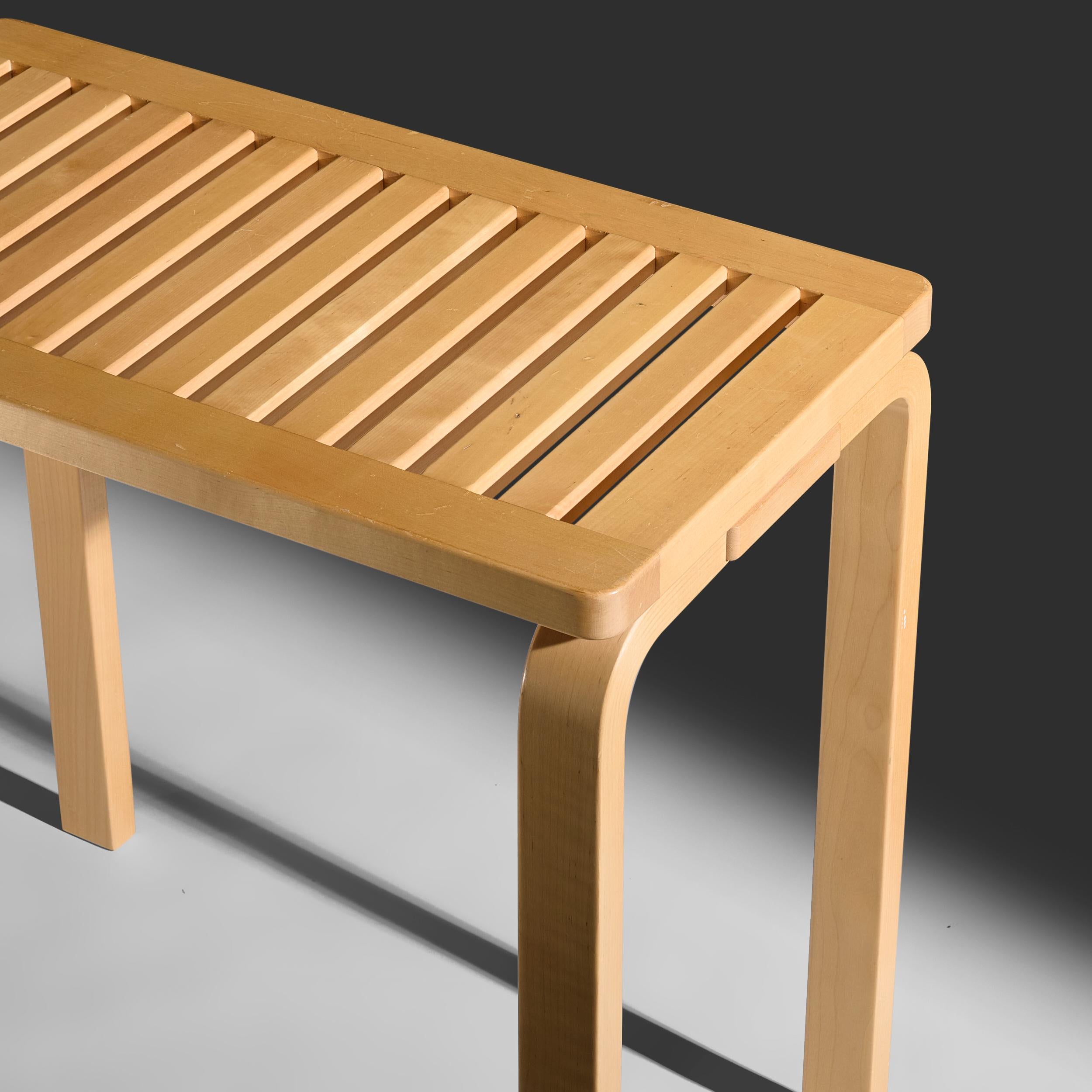 Finnish Alvar Aalto console, model for Arkek For Sale