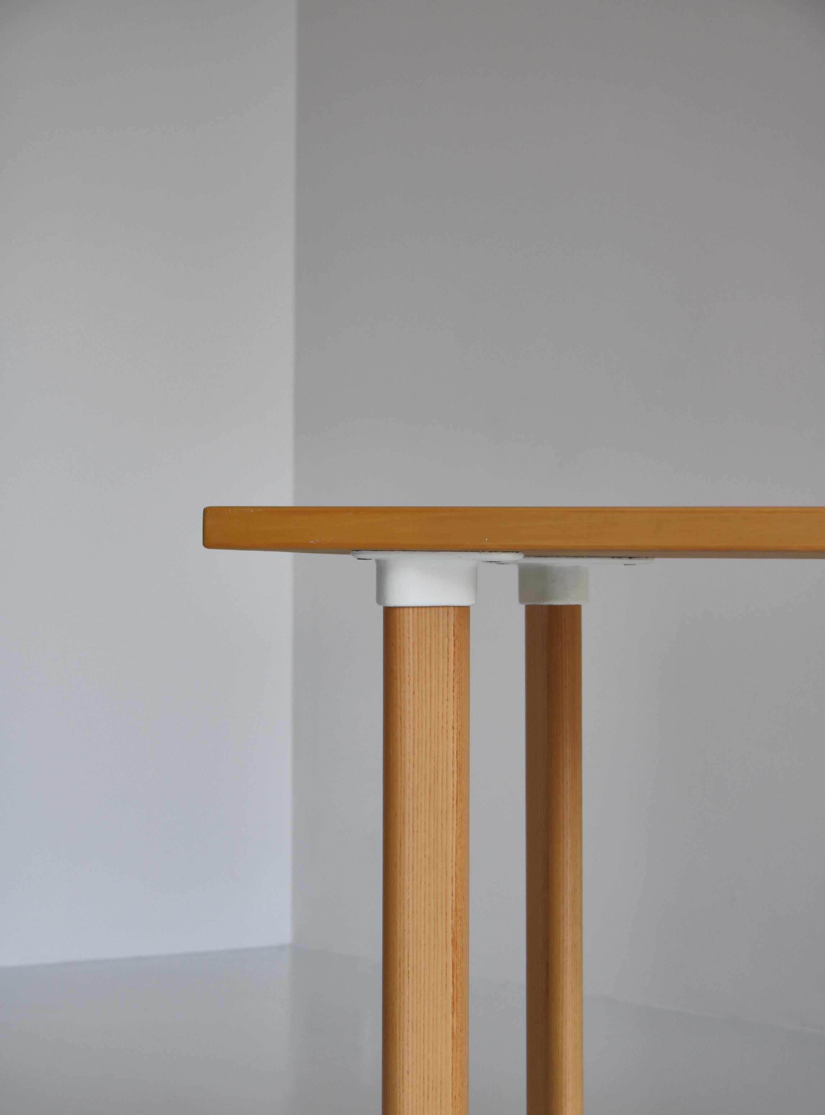 Mid-20th Century Alvar Aalto Desk and Chair Model 65, made by Artek, Finland in the 1960s