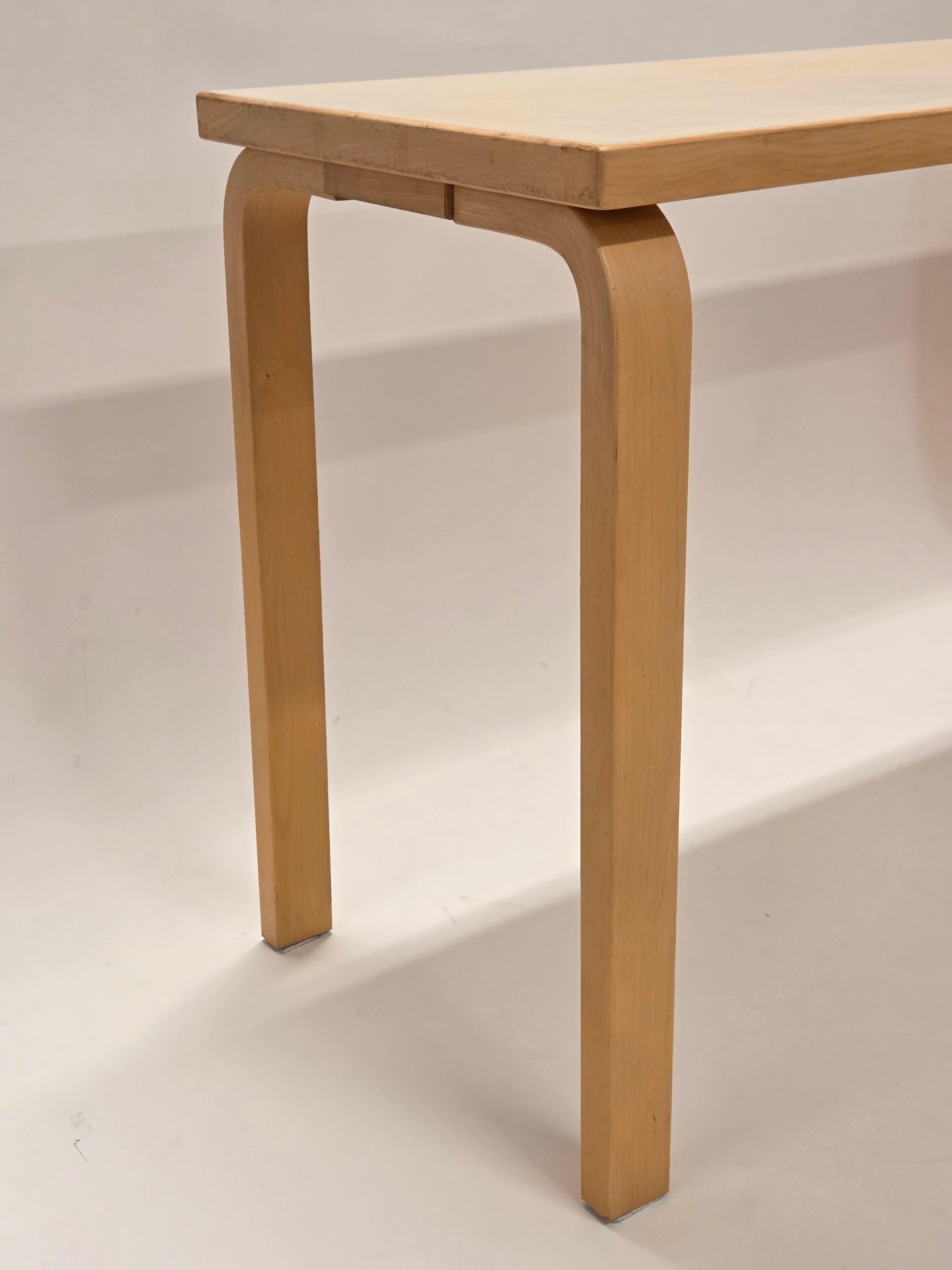 Mid-20th Century Alvar Aalto Desk by Artek 1960s For Sale