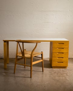 Alvar Aalto-Schreibtisch für Artek, Model 216C, um 1970