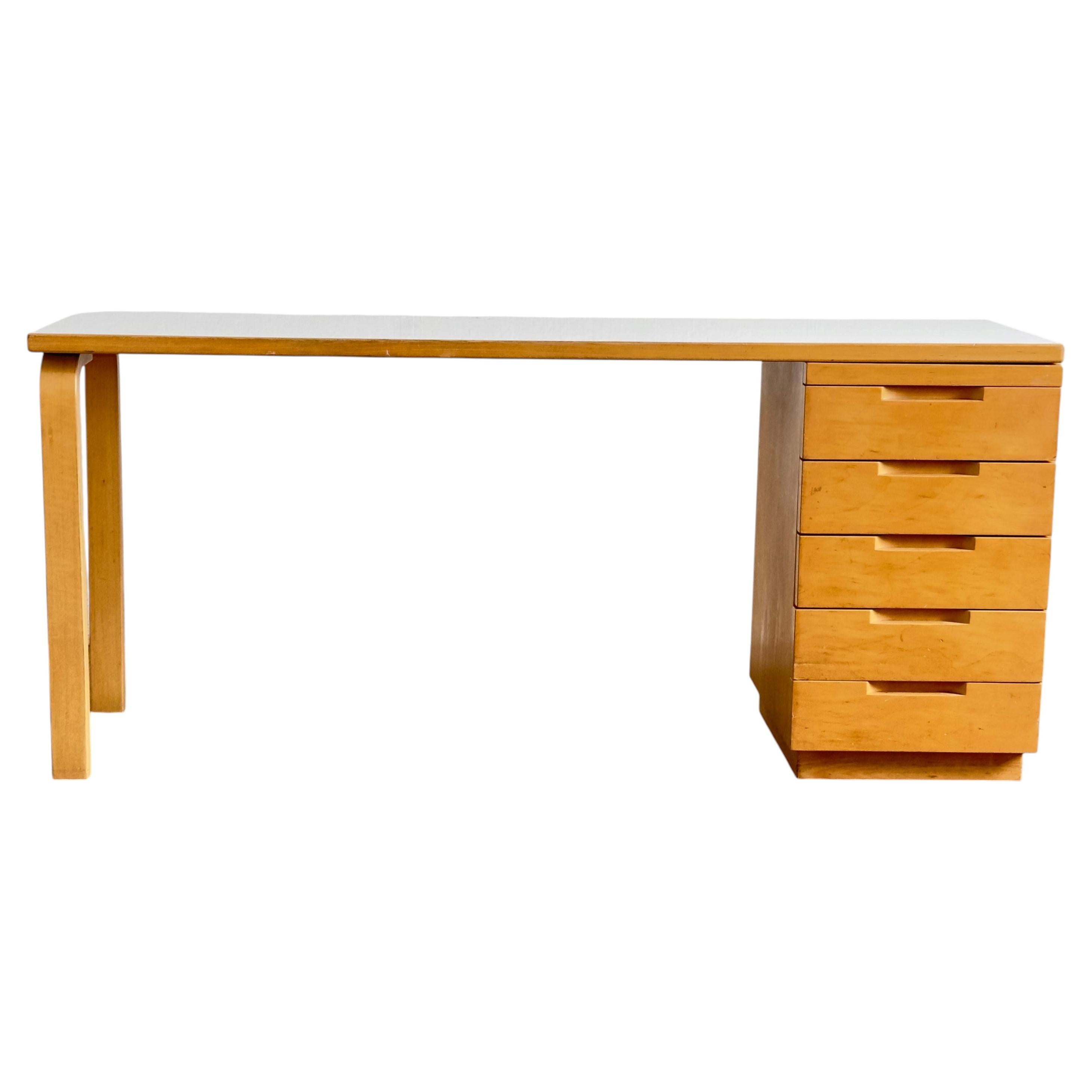 Alvar Aalto Desk for Artek, Model 216C, c. 1970