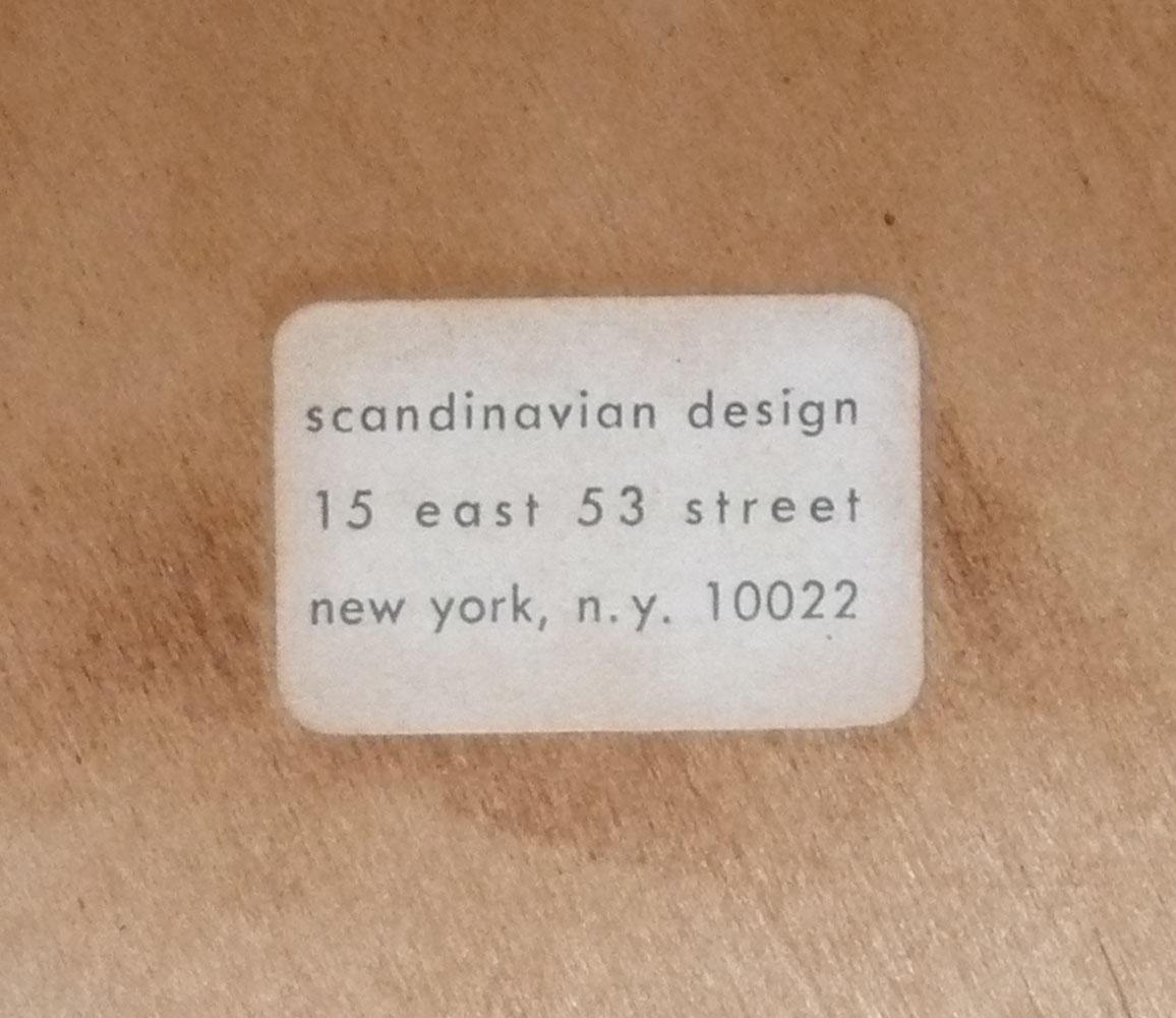 Juego de seis sillas de comedor Alvar Aalto circa años 70 Cálida pátina original finales del siglo XX