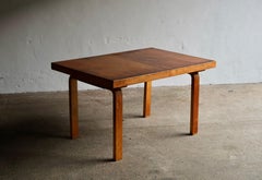 Alvar Aalto Dining Set, Model 92 Dining Table & Model 62 Chairs, Circa 1950's