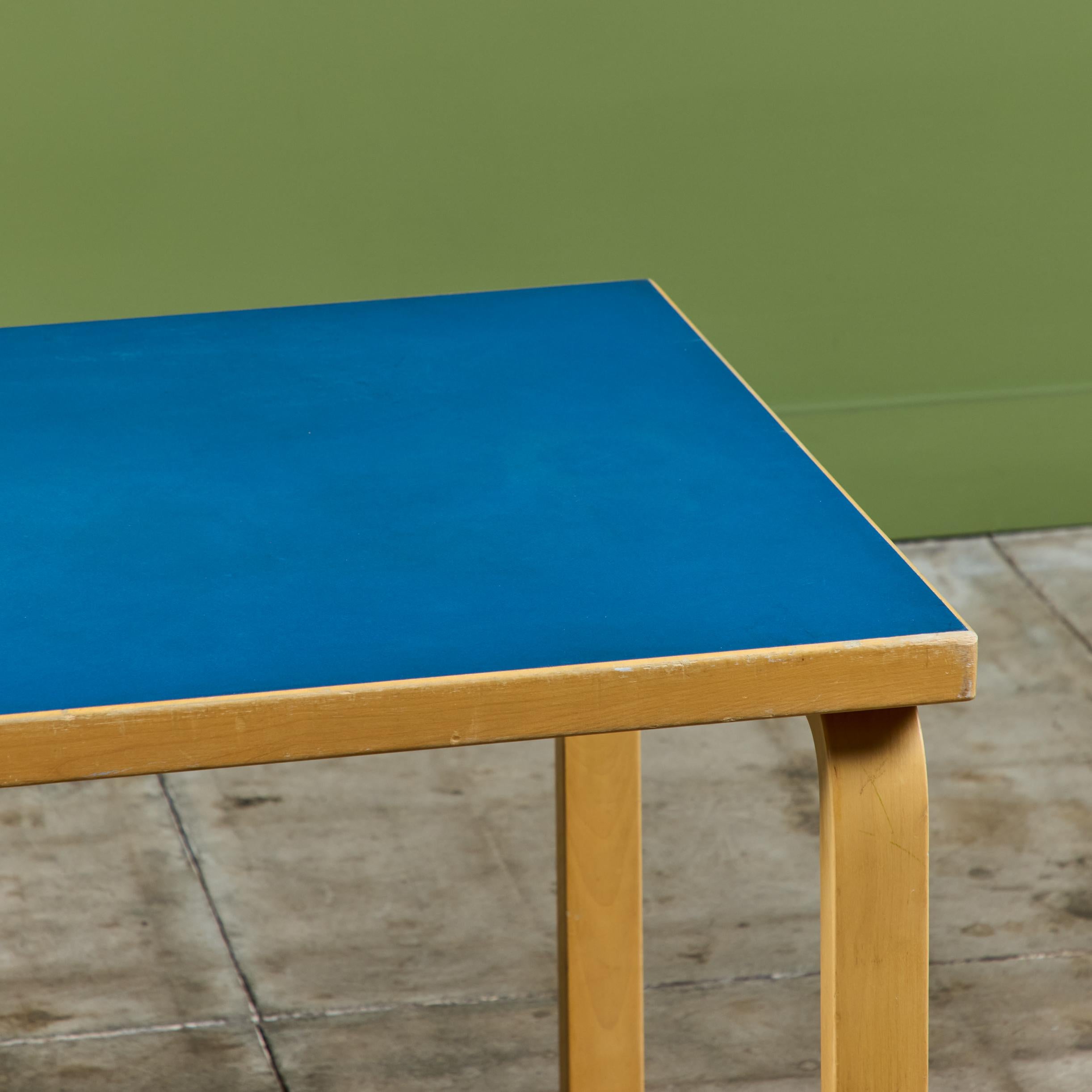 Alvar Aalto Dining Table for Artek For Sale 9