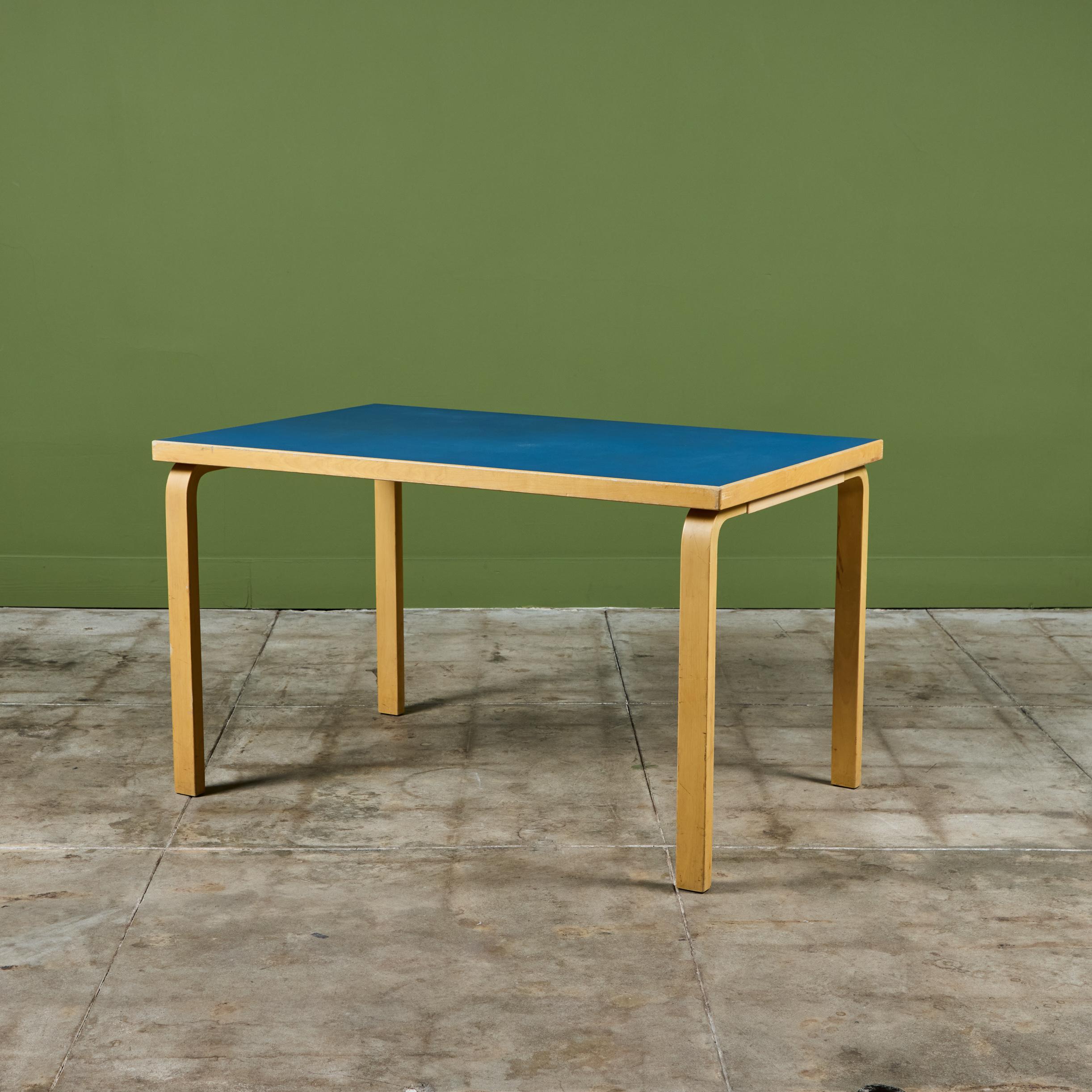 Finnish Alvar Aalto Dining Table for Artek For Sale