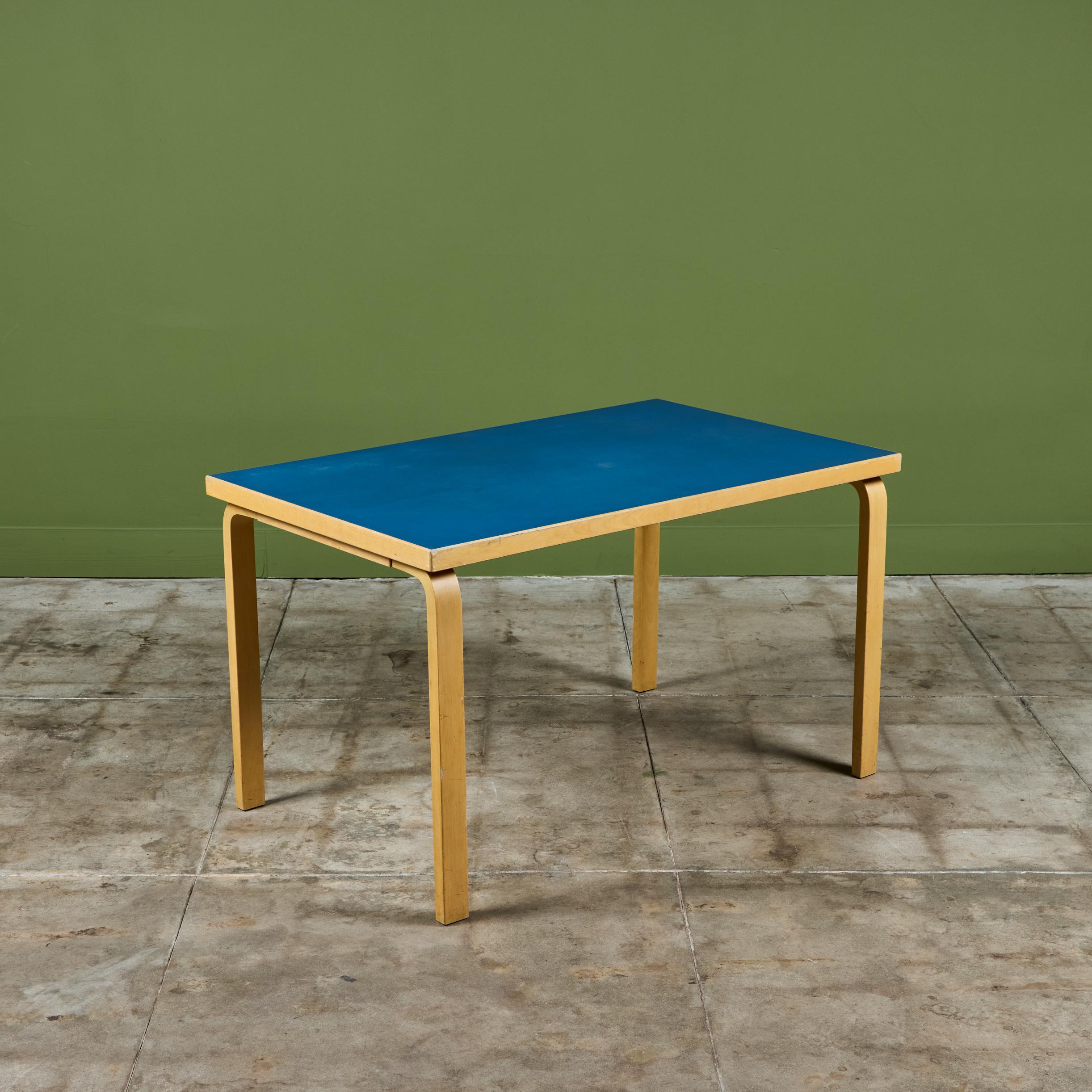 Alvar Aalto Dining Table for Artek For Sale 2