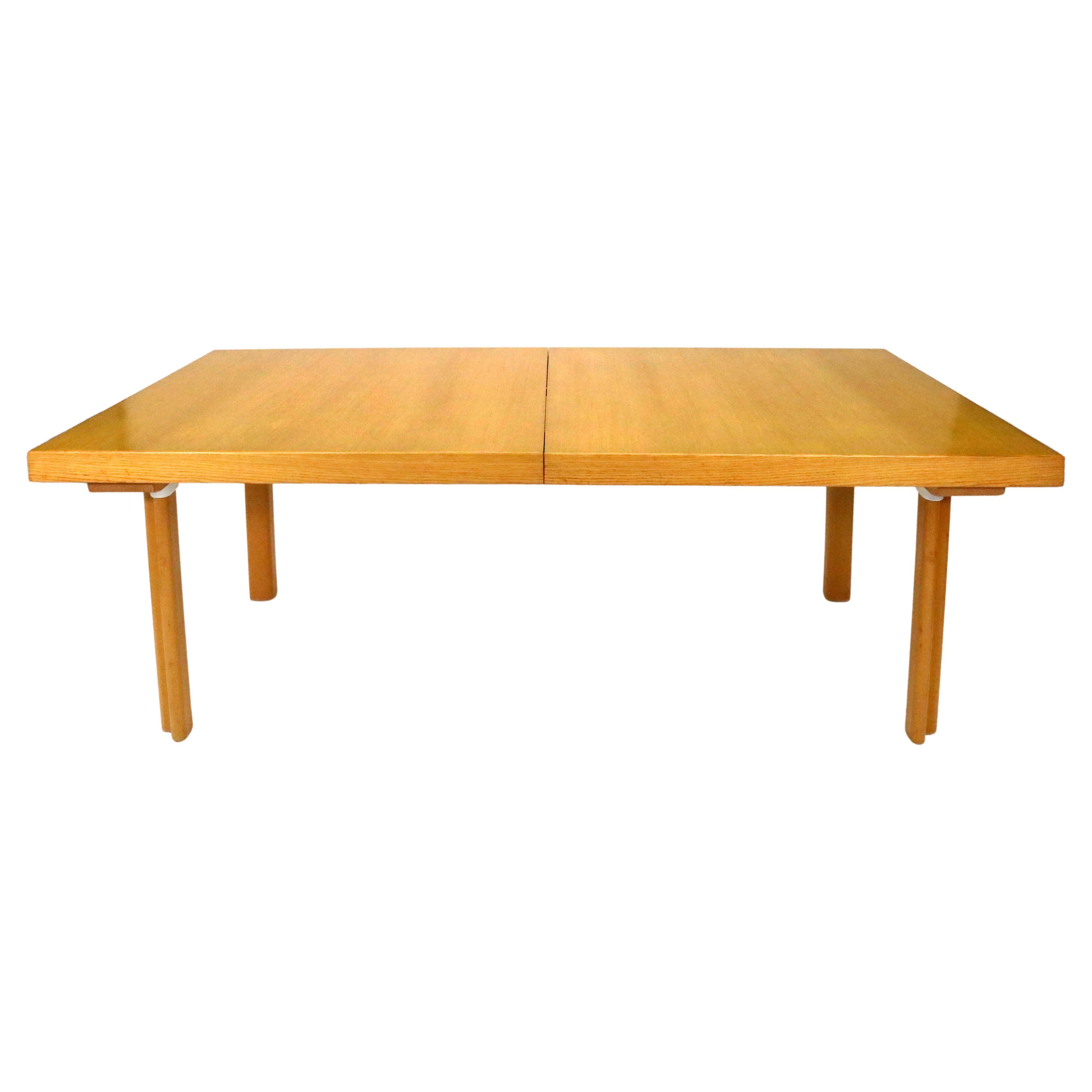 Alvar Aalto Dining Table in Birch with Two Leaves, Model H94 for Artek
