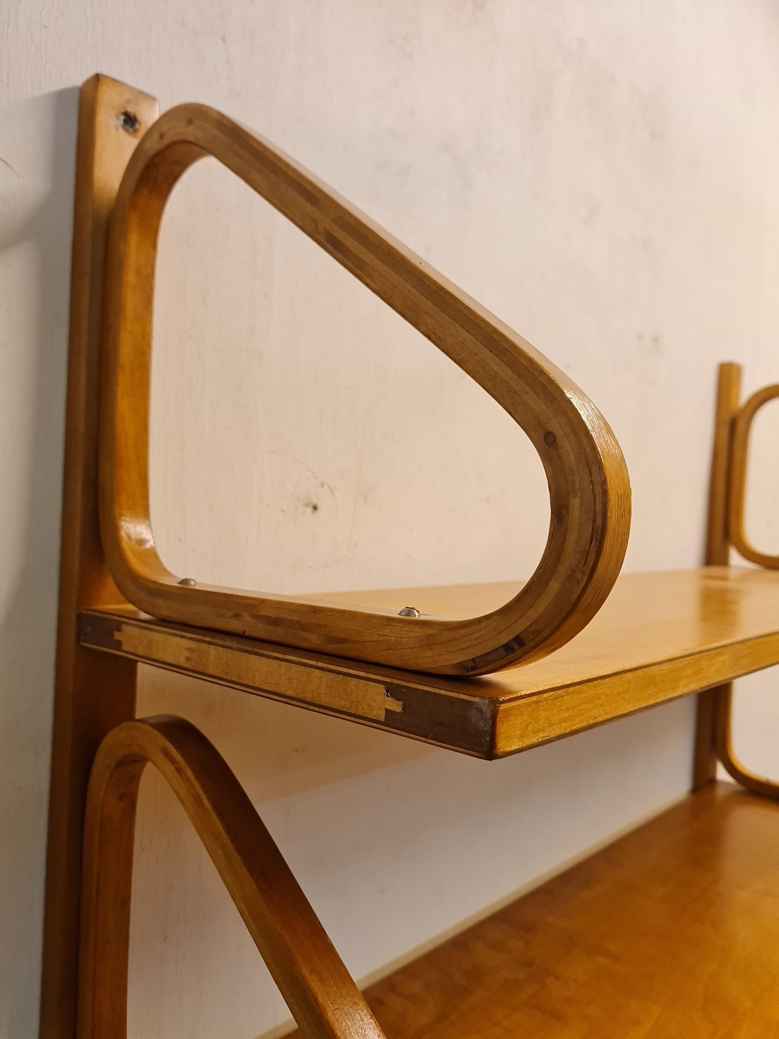 Alvar Aalto, Double Shelf, Model 112-2, Artek In Good Condition For Sale In Helsinki, FI