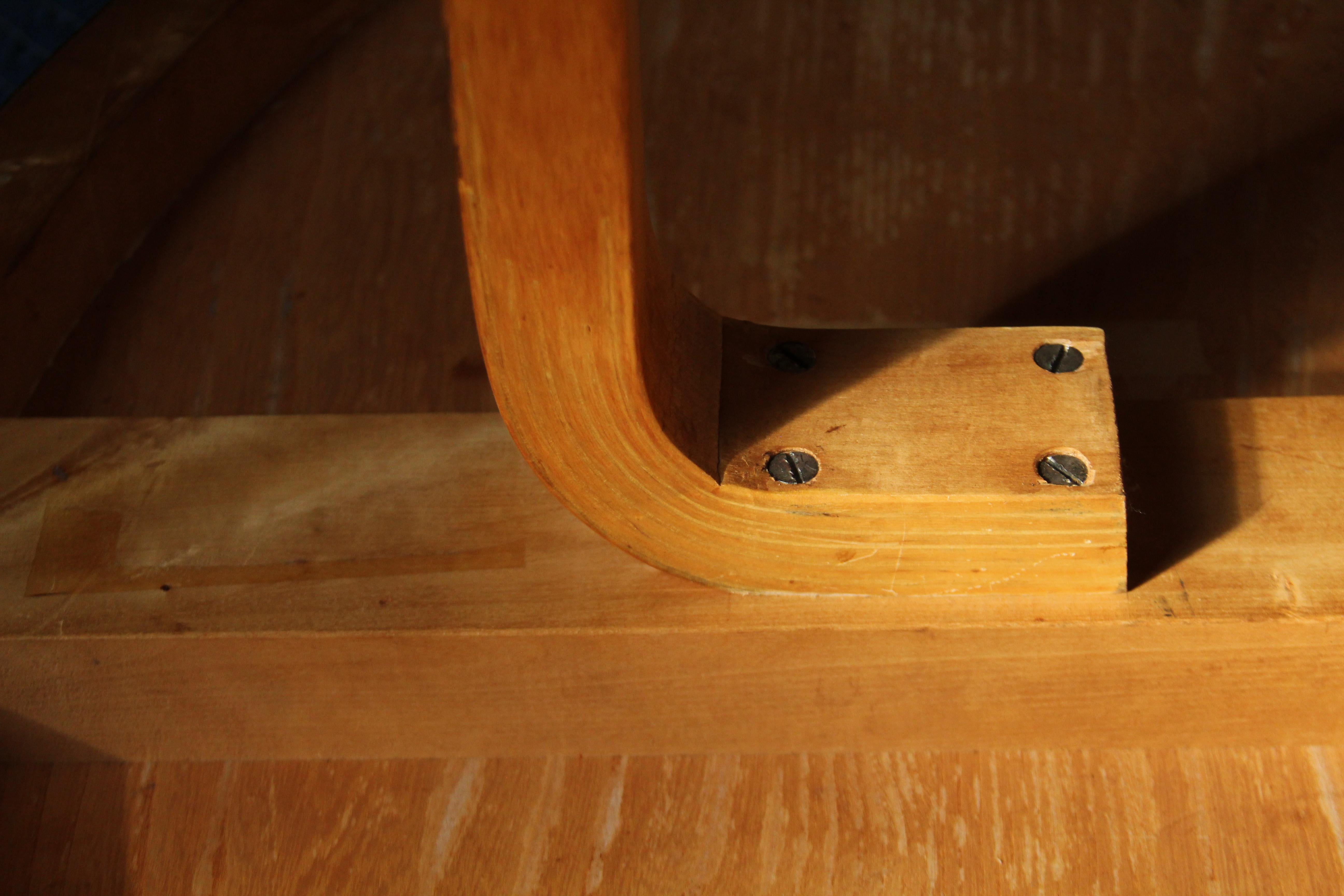 Alvar Aalto Early and Rare Mahogany 