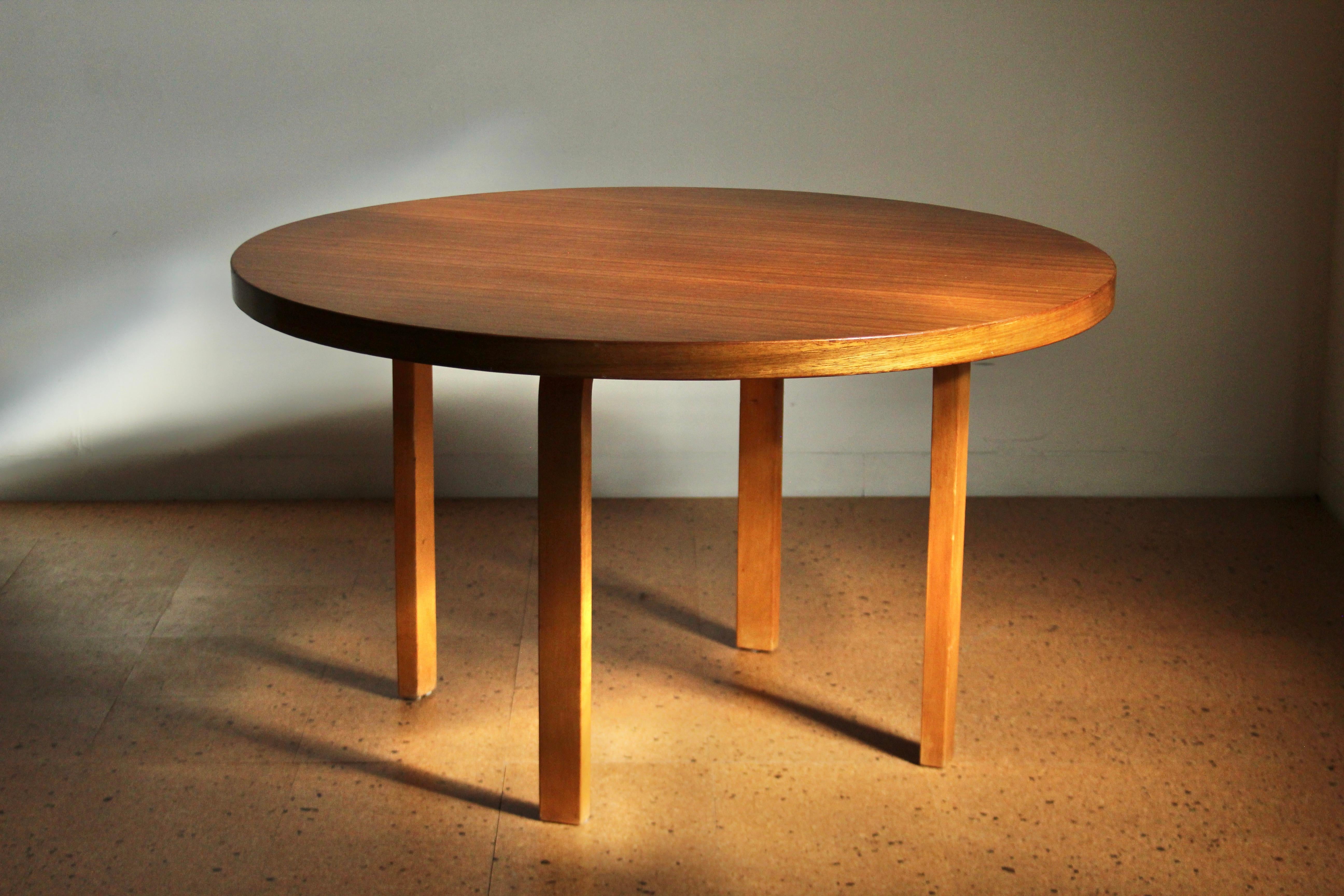 Alvar Aalto Early and Rare Mahogany 