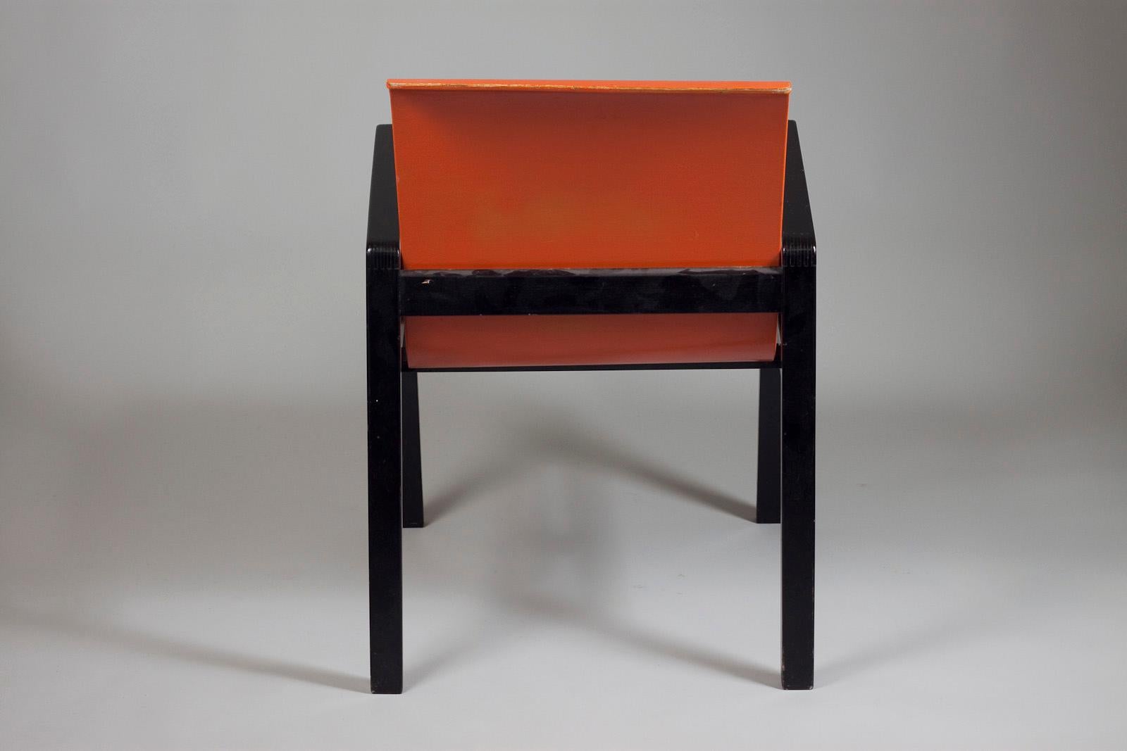 Finnish Alvar Aalto Early Hallway Chair 51/403 for Paimio Sanatorium 1932, Finland For Sale