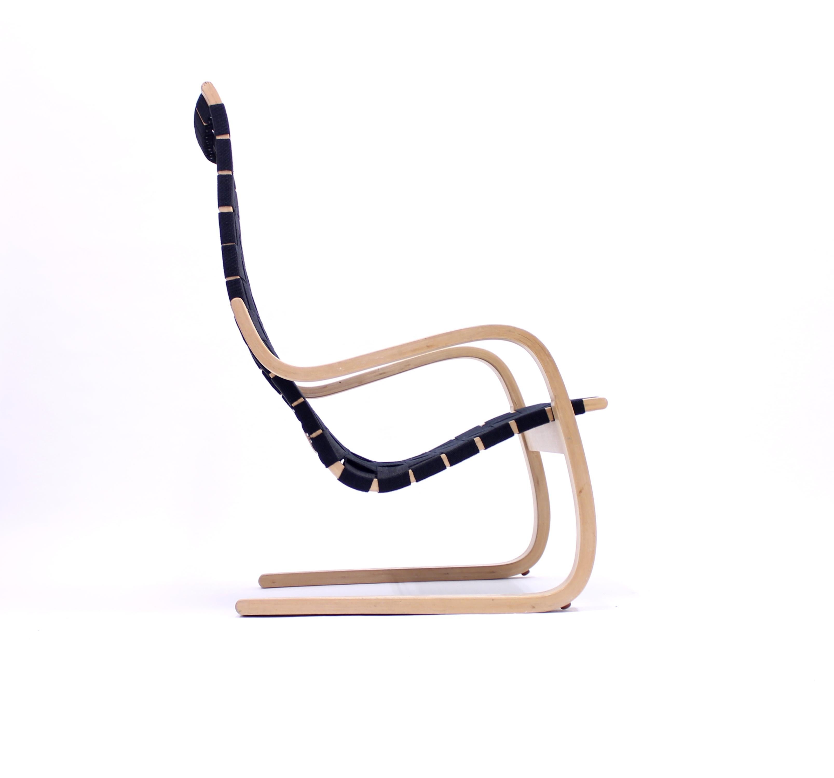 Alvar Aalto, Early Lounge Chair Model 406, Artek, Hedemora 3