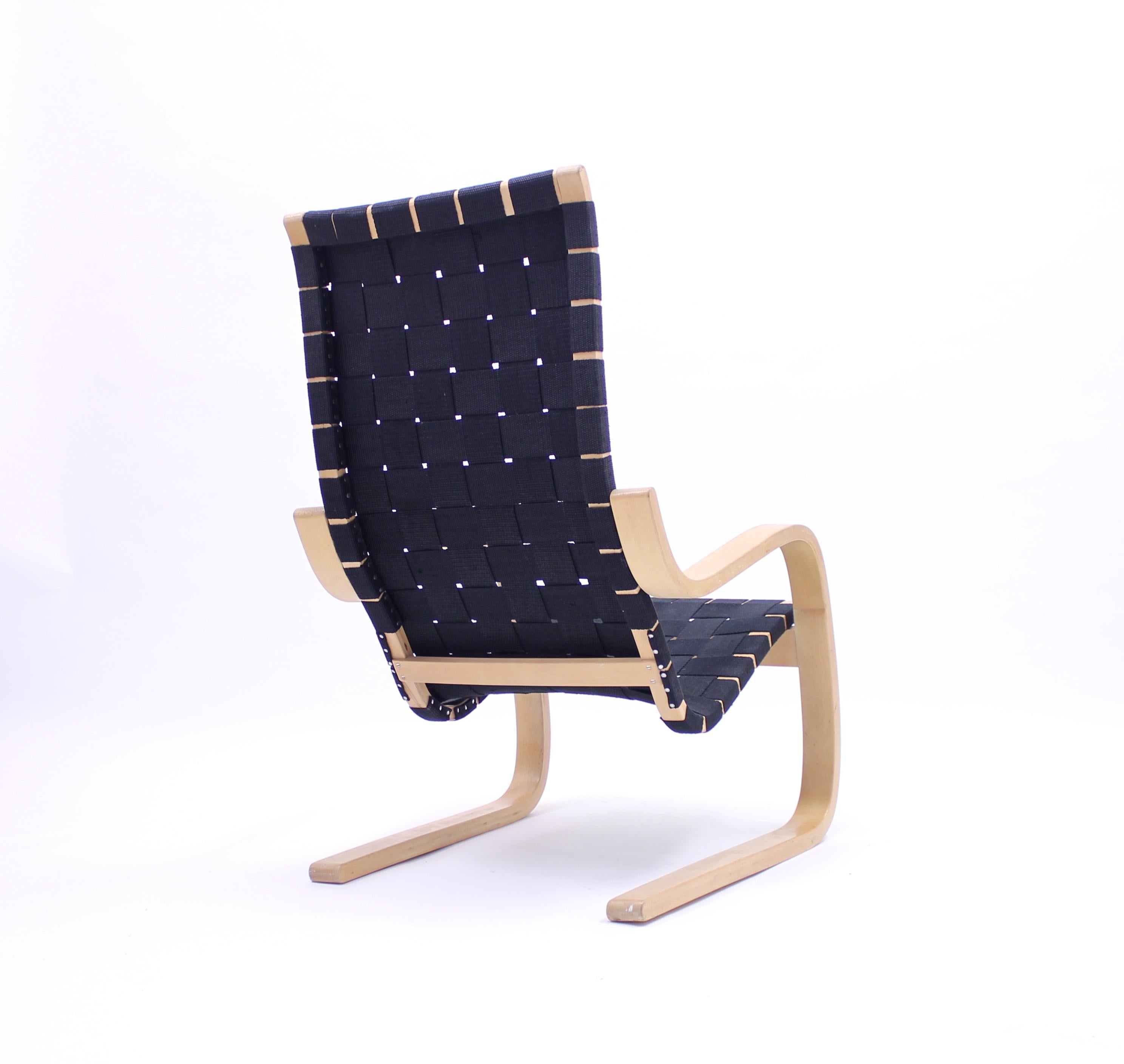 Alvar Aalto, Early Lounge Chair Model 406, Artek, Hedemora 4