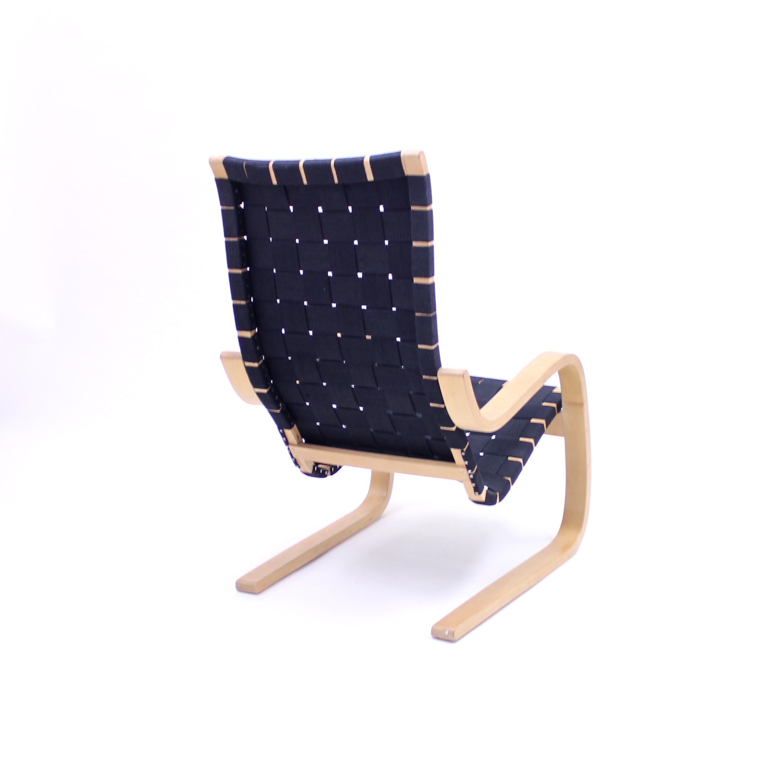 Alvar Aalto, Early Lounge Chair Model 406, Artek, Hedemora 5