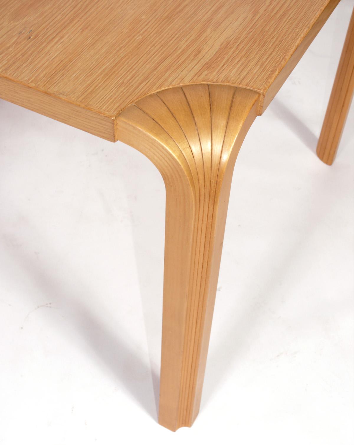 Finnish Alvar Aalto End Tables or Night Stands For Sale