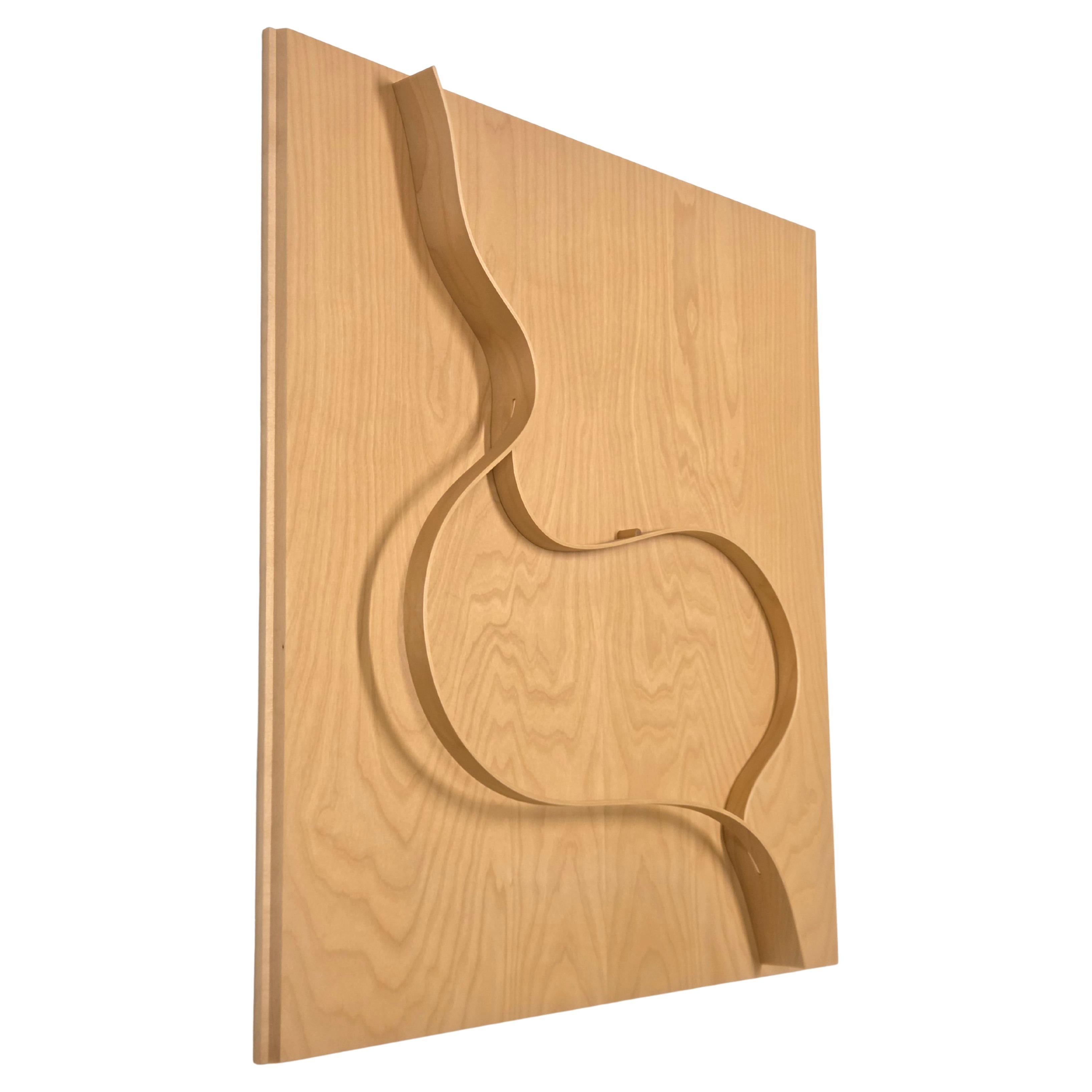 Alvar Aalto Experimentelles Holzrelief von Artek Limitierte Auflage im Angebot
