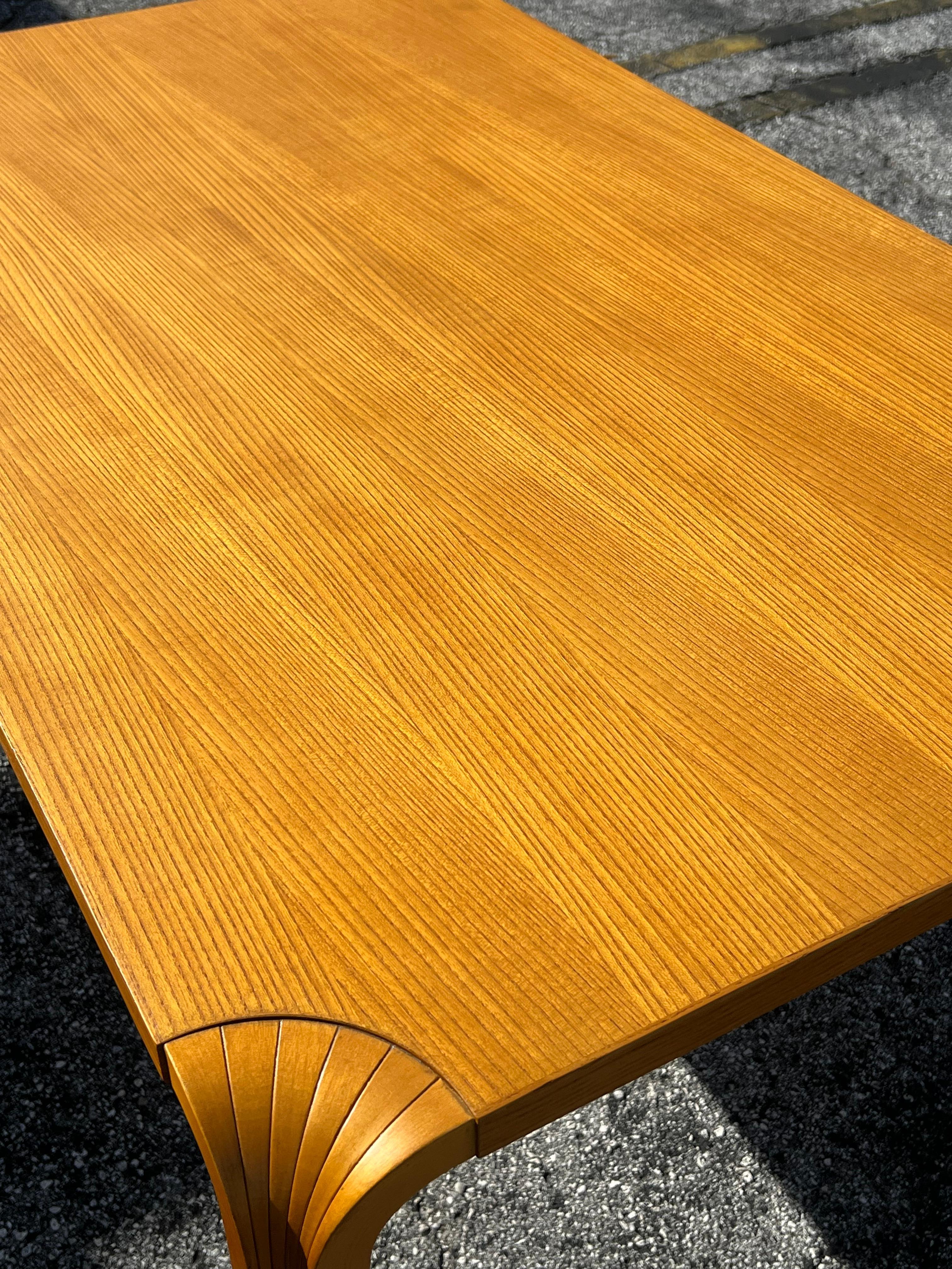 Alvar Aalto Fan Leg Dining Table For Sale 3
