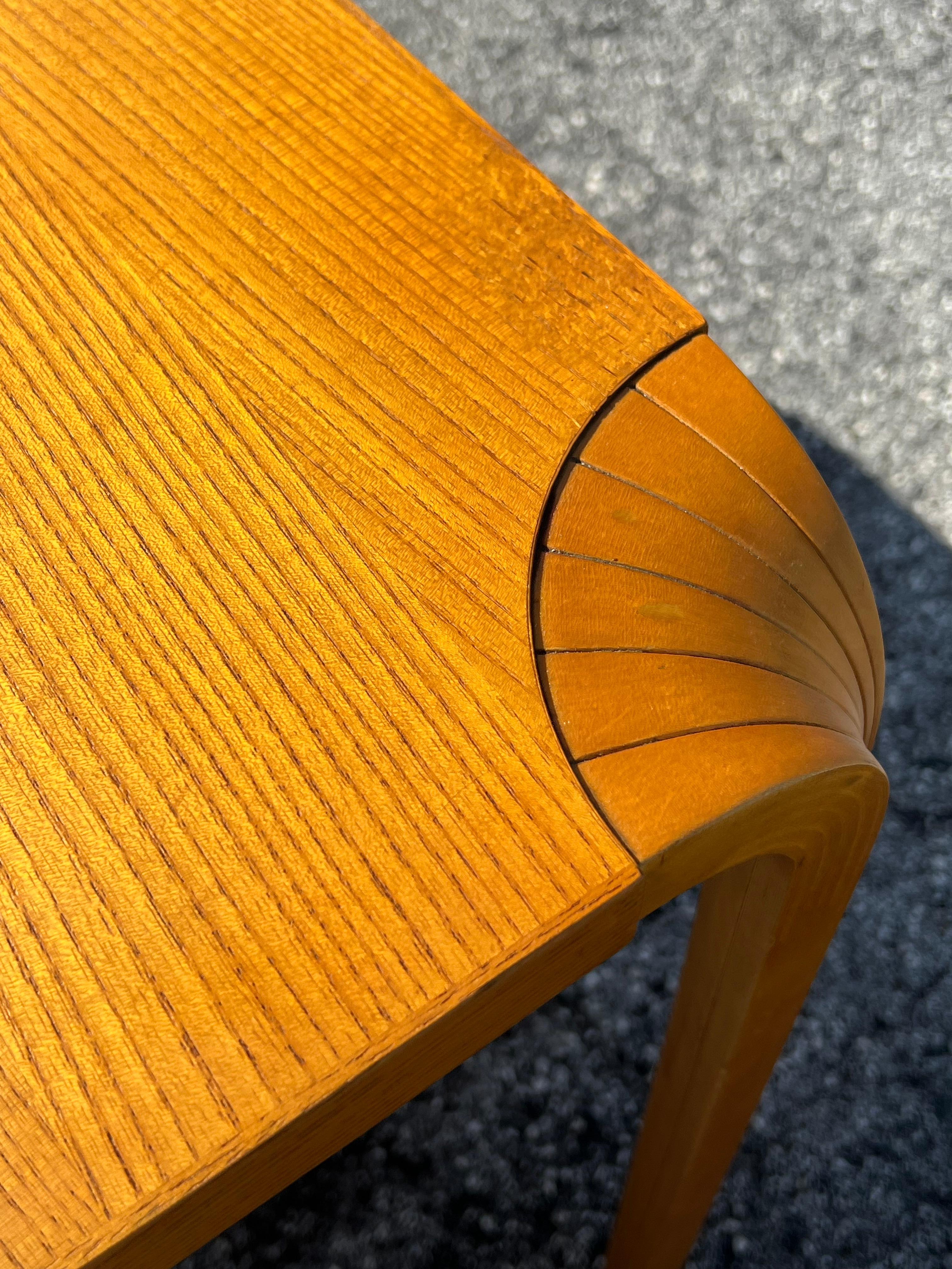 Alvar Aalto Fan Leg Dining Table For Sale 6
