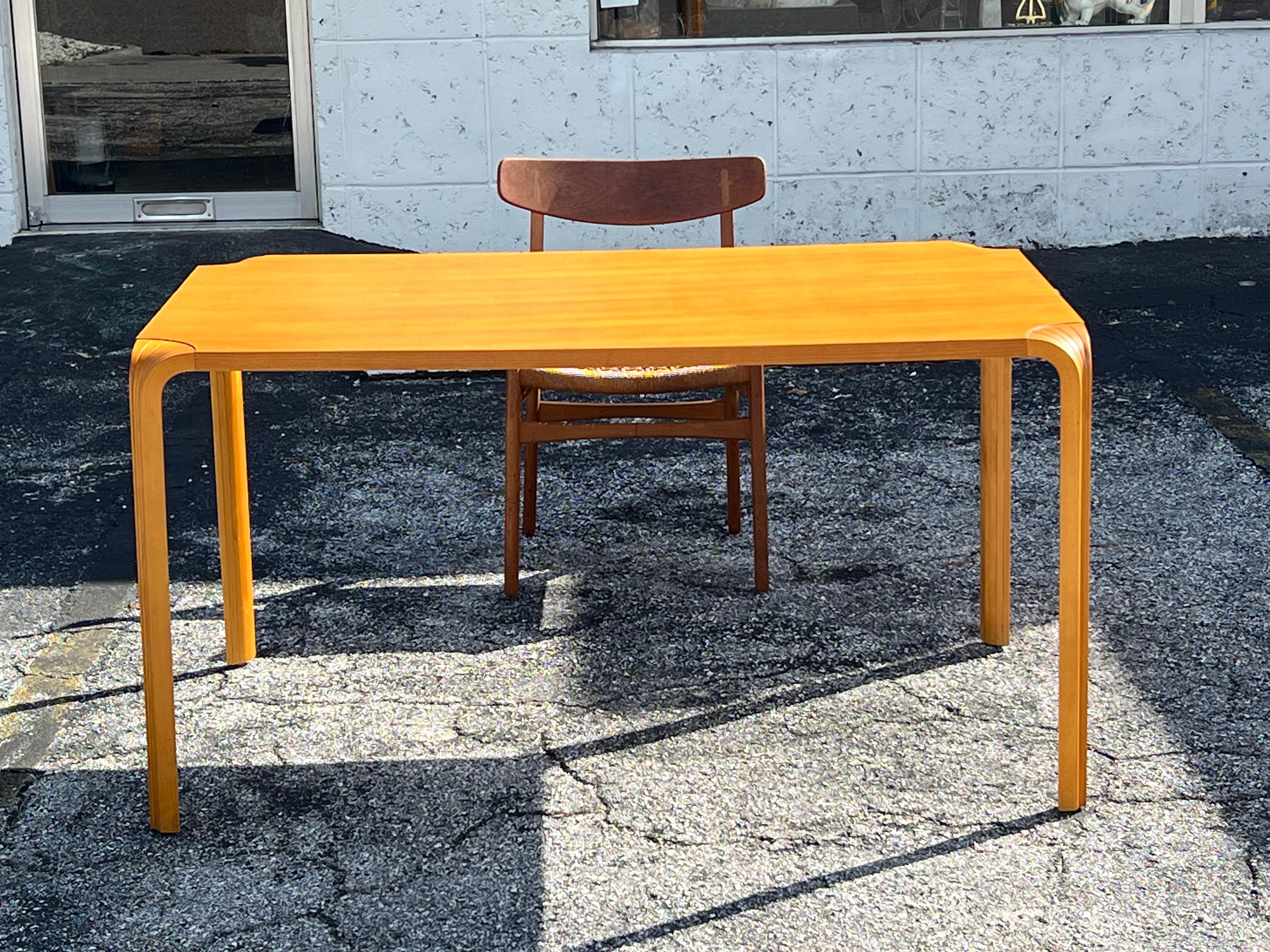 Alvar Aalto Fan Leg Dining Table For Sale 8