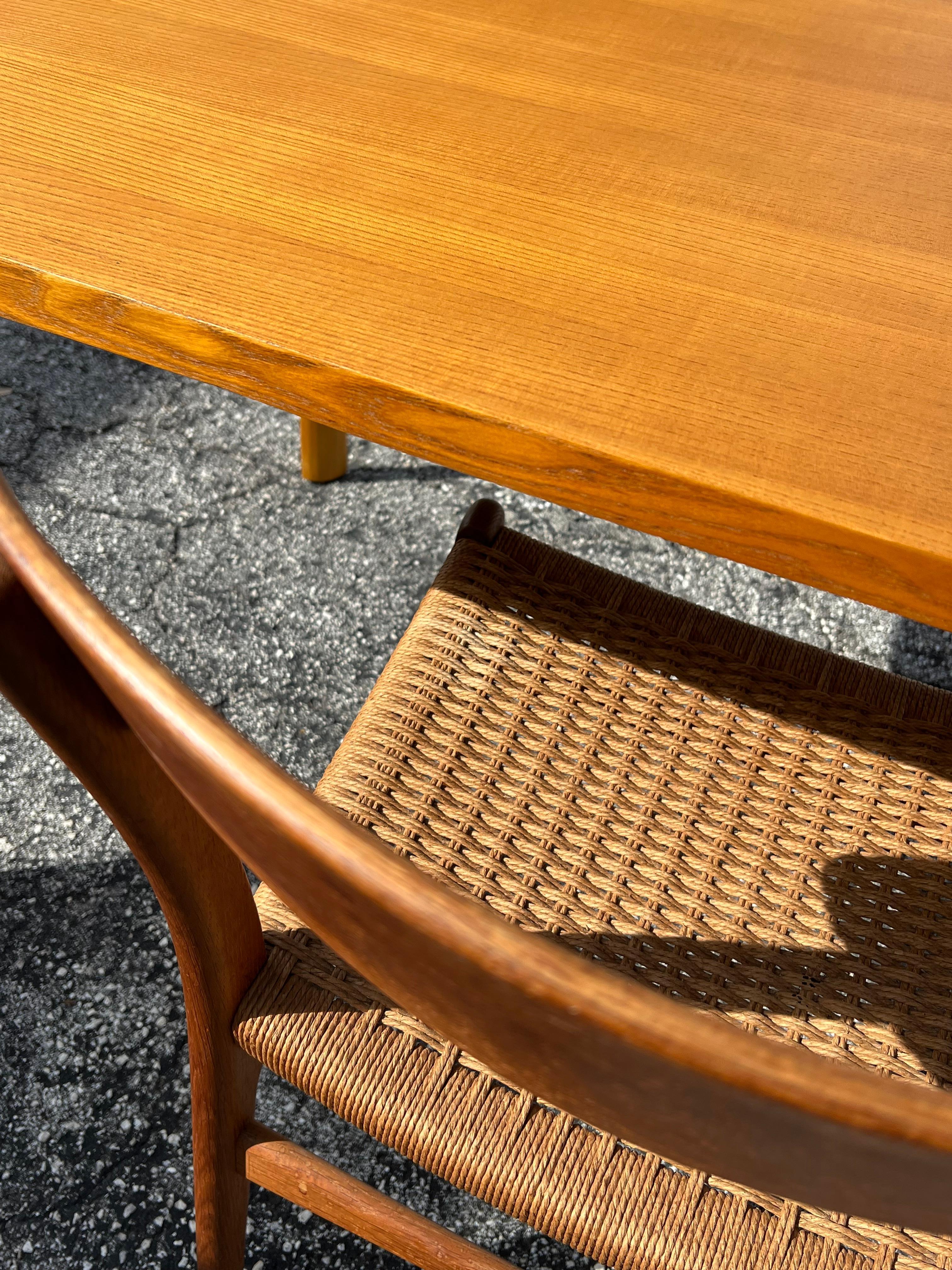 Alvar Aalto Fan Leg Dining Table For Sale 9