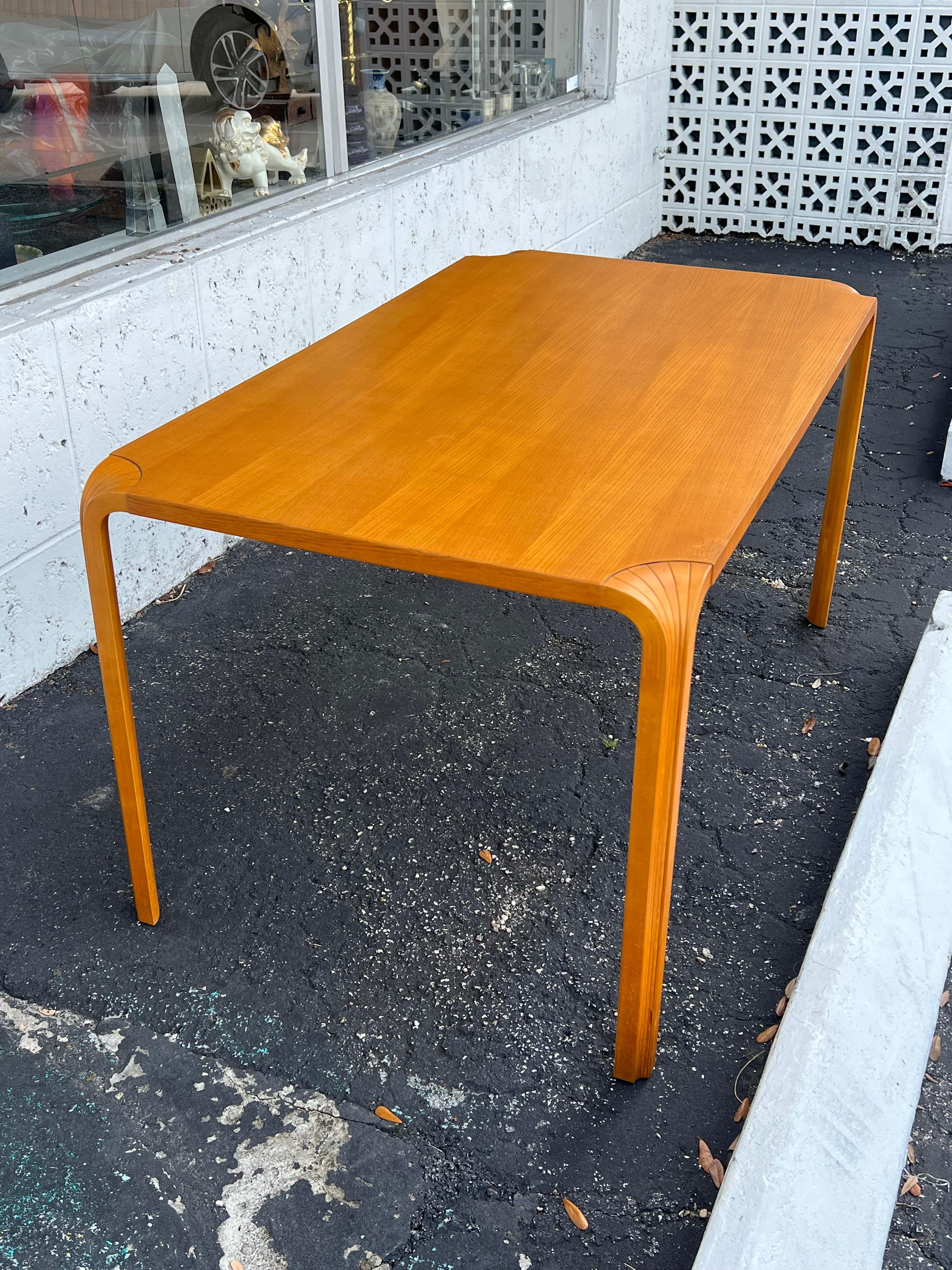 Alvar Aalto Fan Leg Dining Table For Sale 10