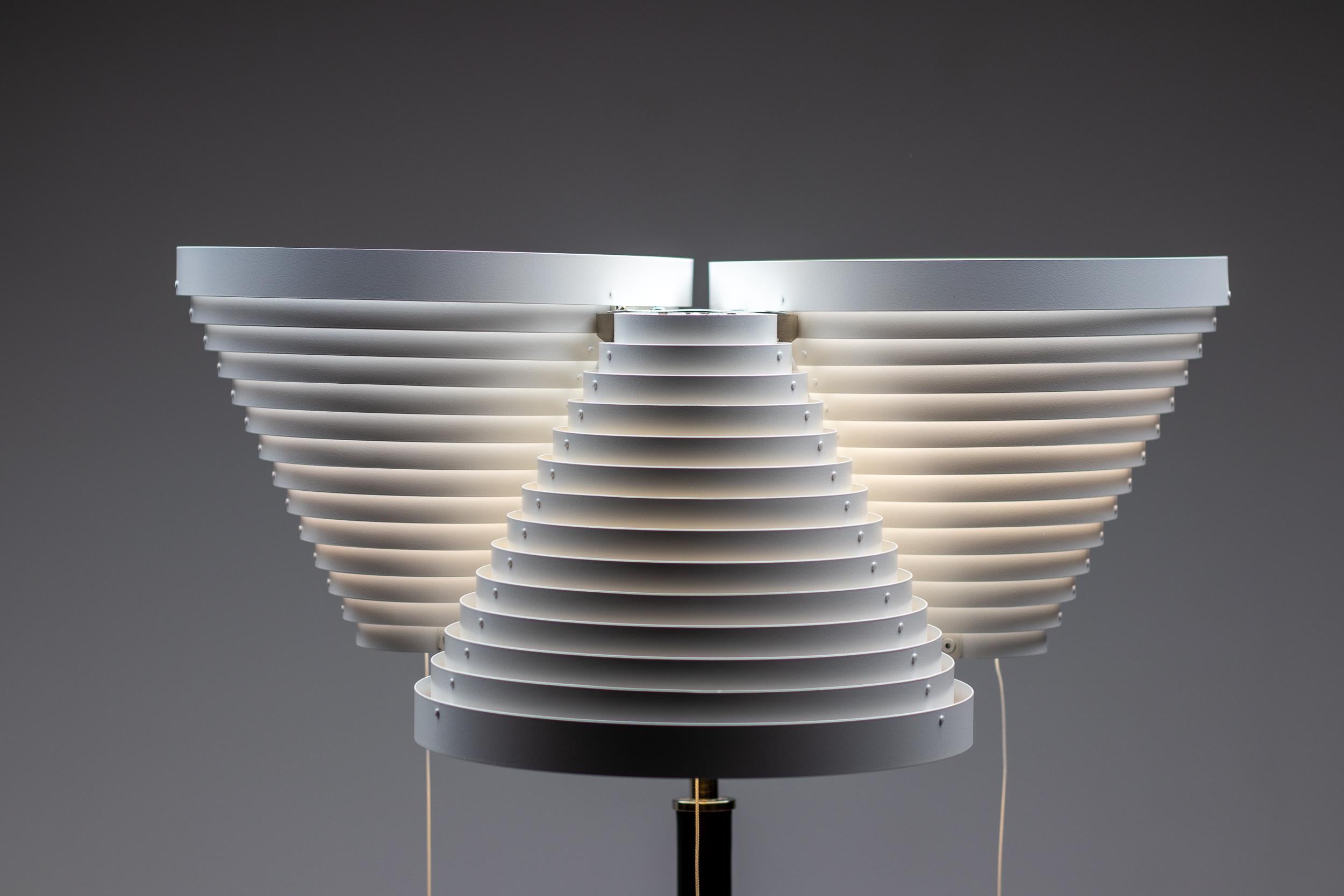 Scandinavian Modern Alvar Aalto Floor Lamp A809 For Sale