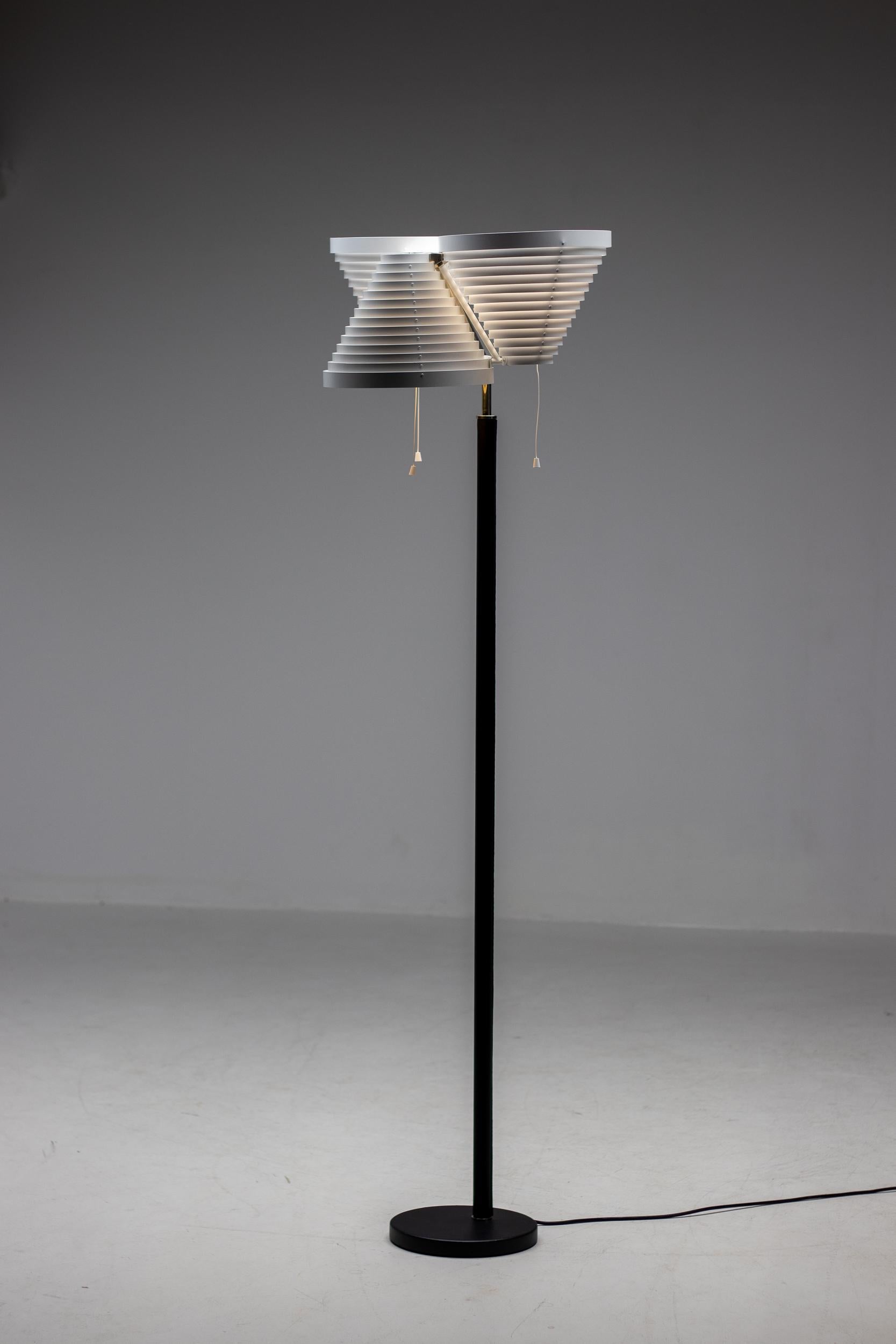 Finnish Alvar Aalto Floor Lamp A809 For Sale