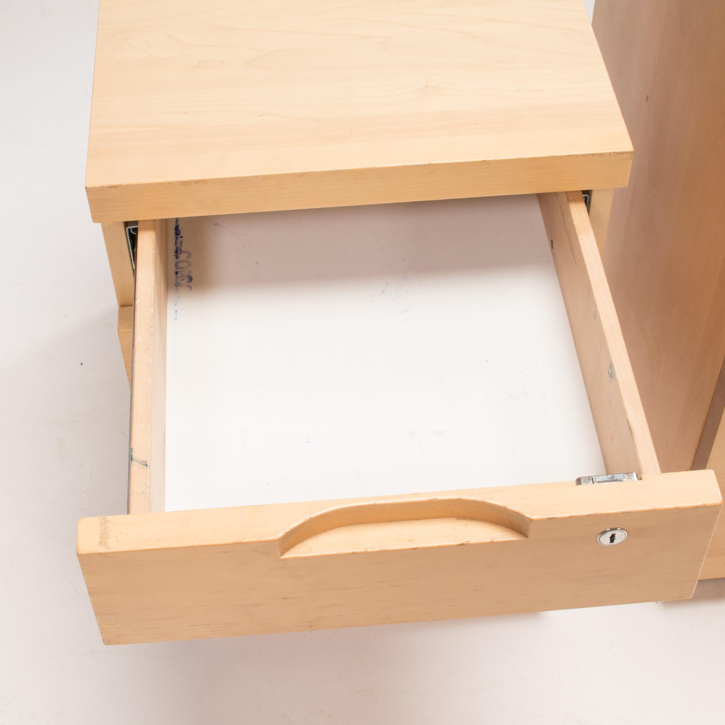 Alvar Aalto for Artek Birch Drawer Cabinets, Set of 2 7